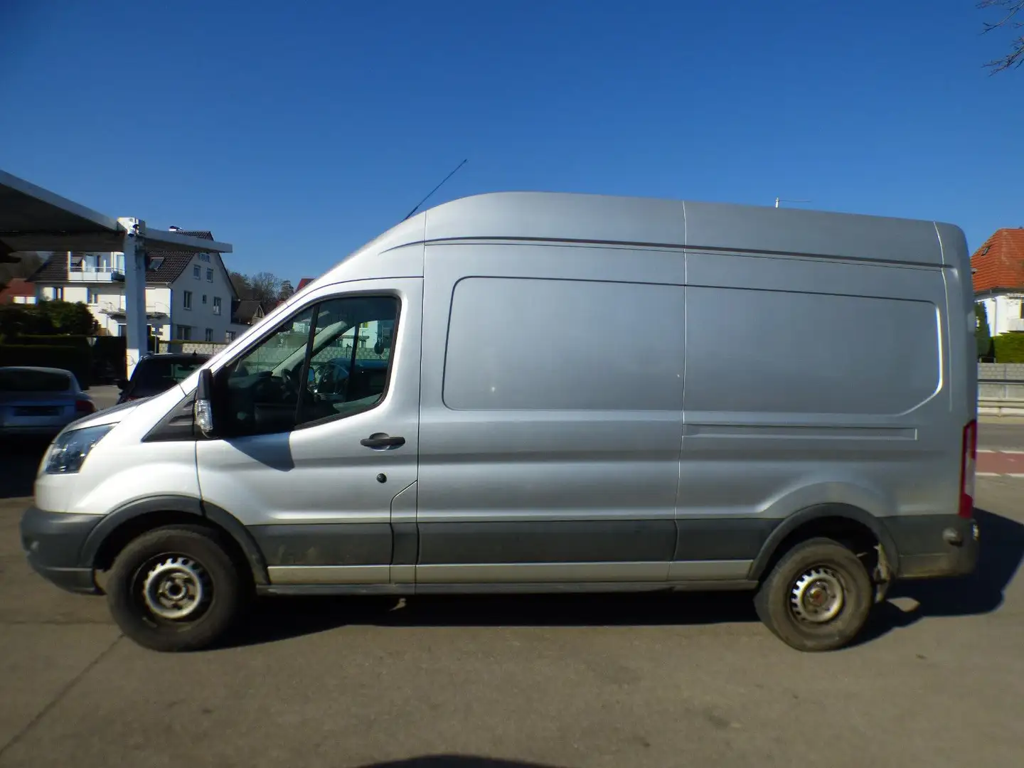 Ford Transit Kasten 350 L3 H2 *AHK*Kamera*BT* Argent - 2