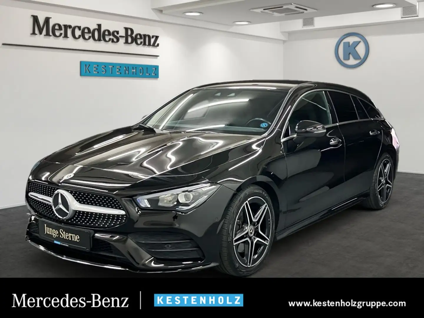Mercedes-Benz CLA 220 d SB AMG Burmester LED AHK Keyl-GO Kamera Schwarz - 1