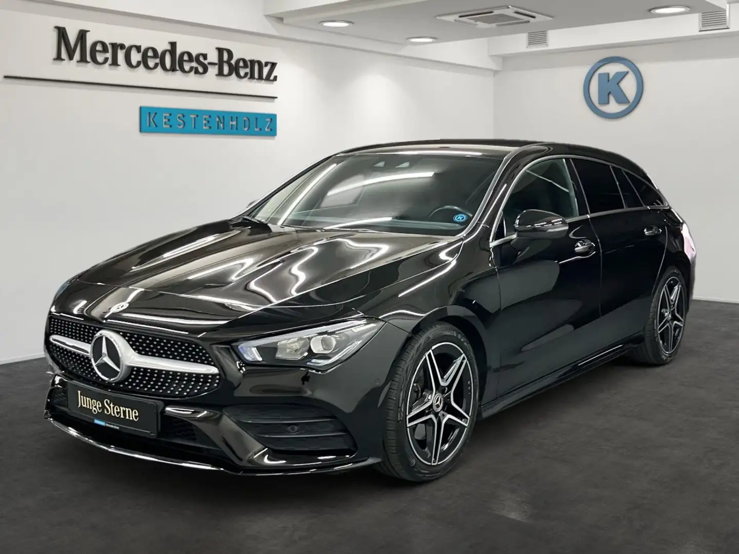 Mercedes-Benz CLA 220 d SB AMG Burmester LED AHK Keyl-GO Kamera Schwarz - 2