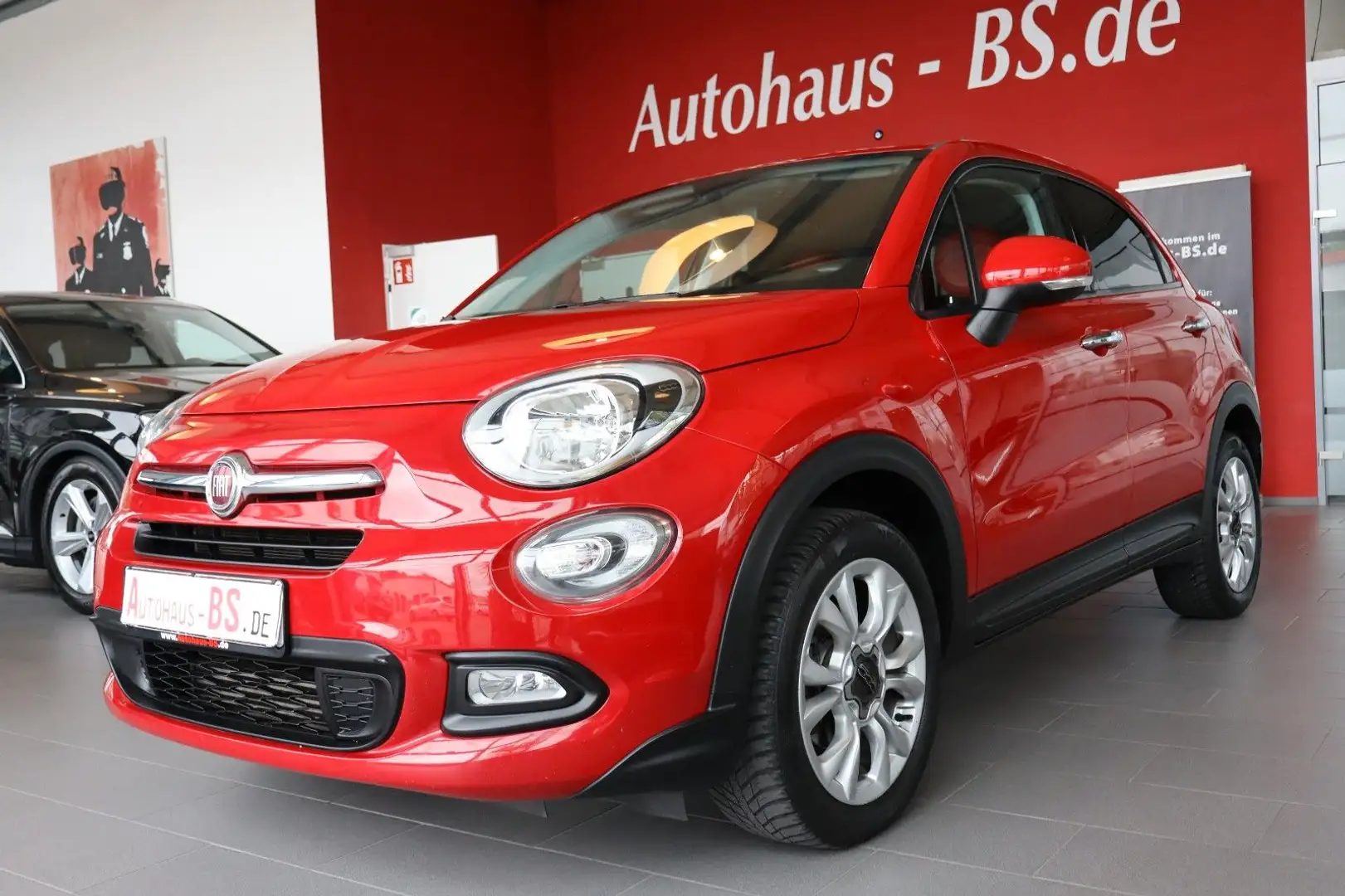 Fiat 500X Pop Star 1.6 MultiJet,Klima,Scheckheft,3Hd Rood - 1
