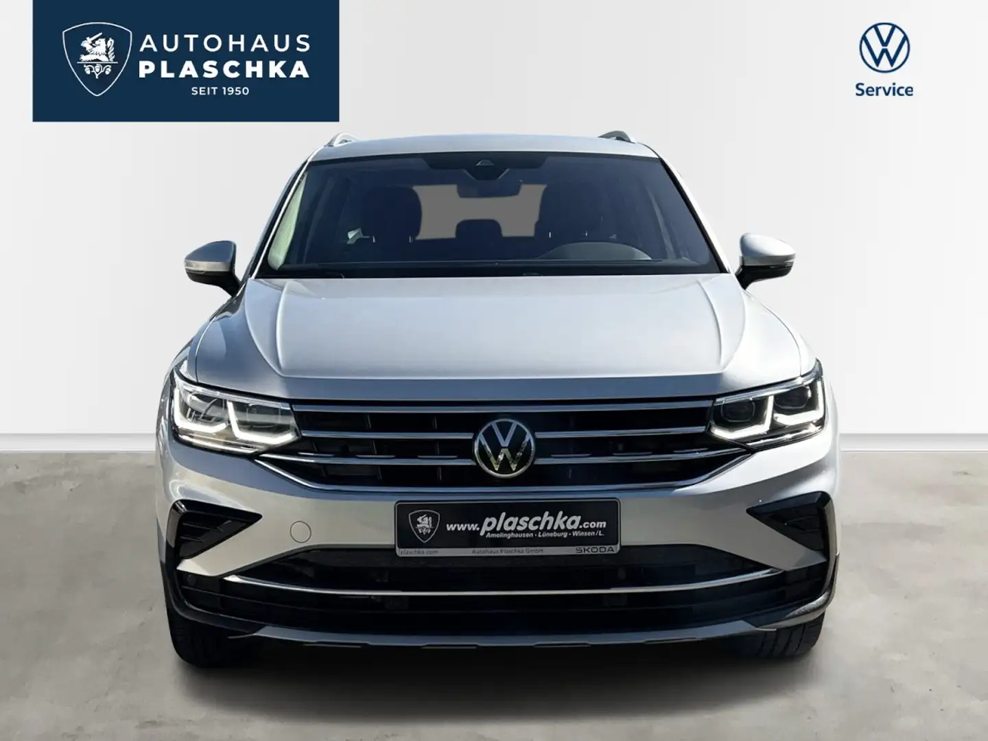 Volkswagen Tiguan 2.0 TDI DSG Elegance 4Motion LED+AHK+NAVI Klima Argent - 2