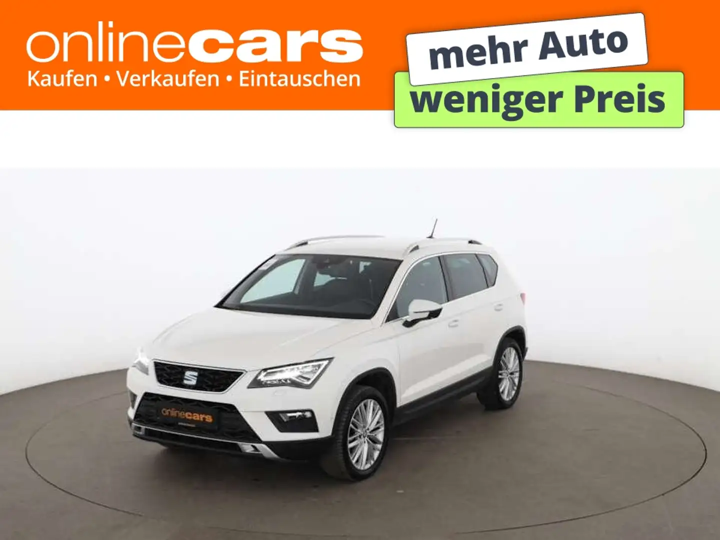 SEAT Ateca 2.0 TDI 4Drive Xcellence LED AHK RADAR NAVI Weiß - 1