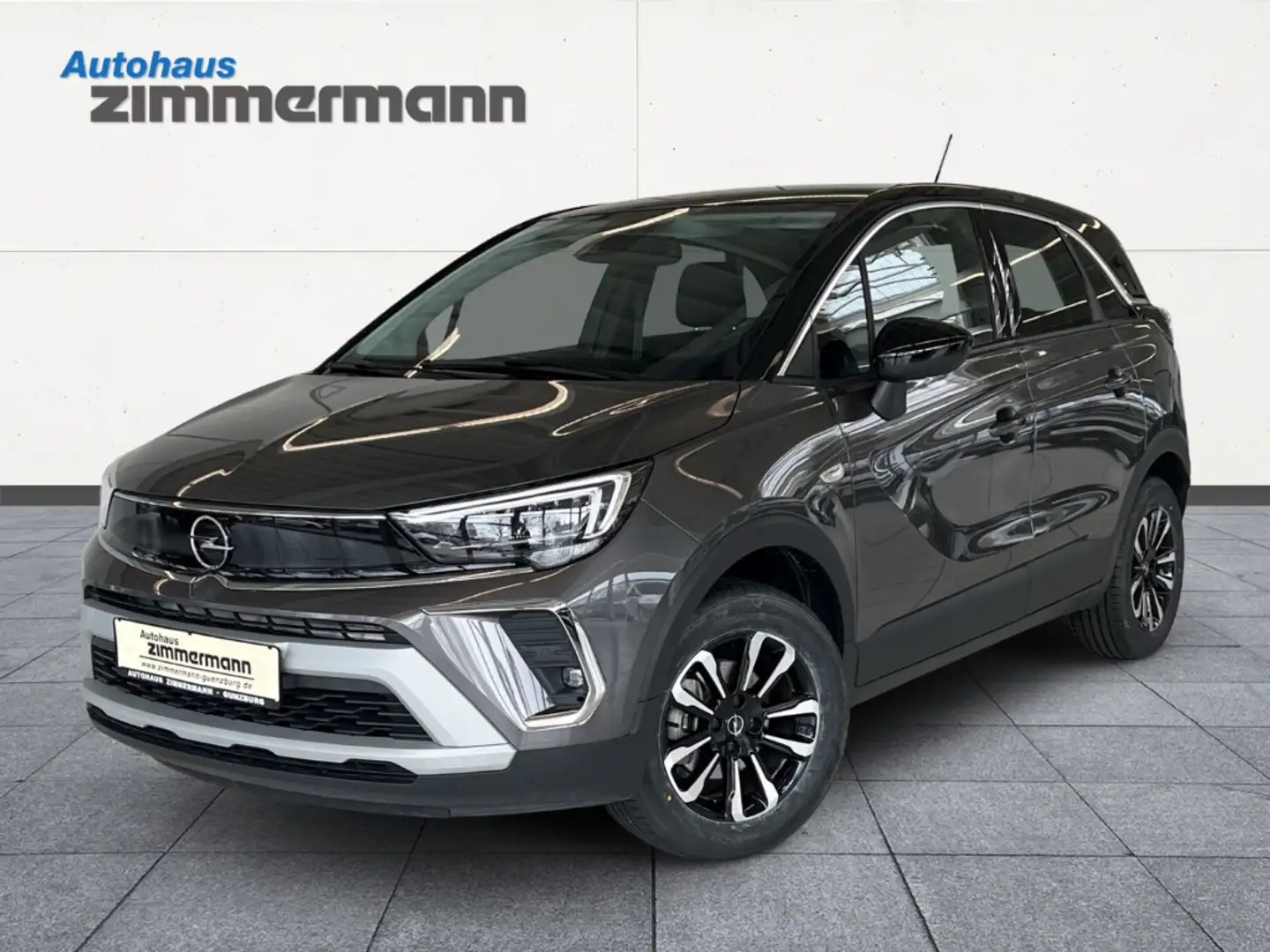 Opel Crossland Elegance 1.2 AHK-abnehmbar LED Apple CarPlay Andr Grau - 1