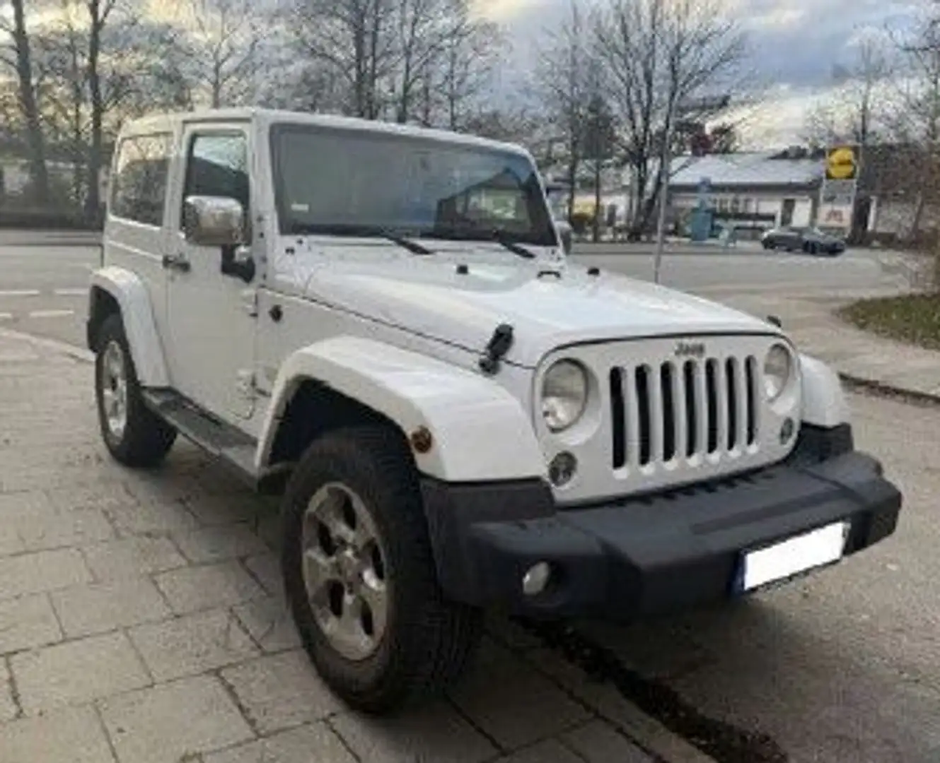 Jeep Wrangler Sahara*2.Hd*2.8L*Autom.*Tempomat*Shzg. Weiß - 1
