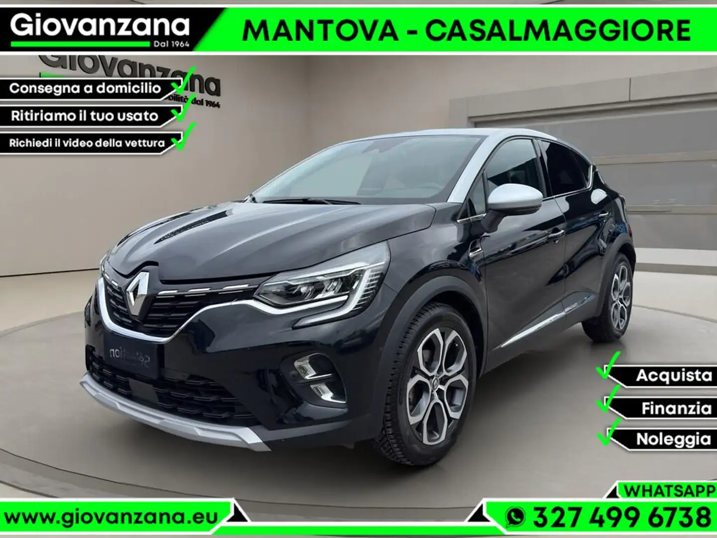 Renault Captur Captur 1.0 tce Intens Gpl 100cv NEOPATENTATI Zwart - 1
