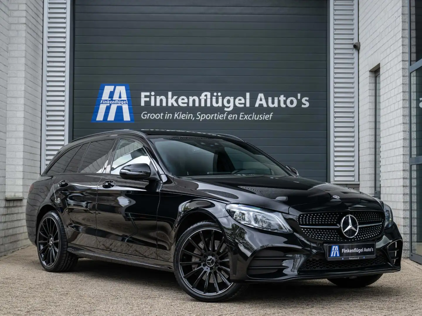 Mercedes-Benz C 400 Estate C400 4MATIC AMG 333 pk Facelift |Pano |Sfee Schwarz - 1
