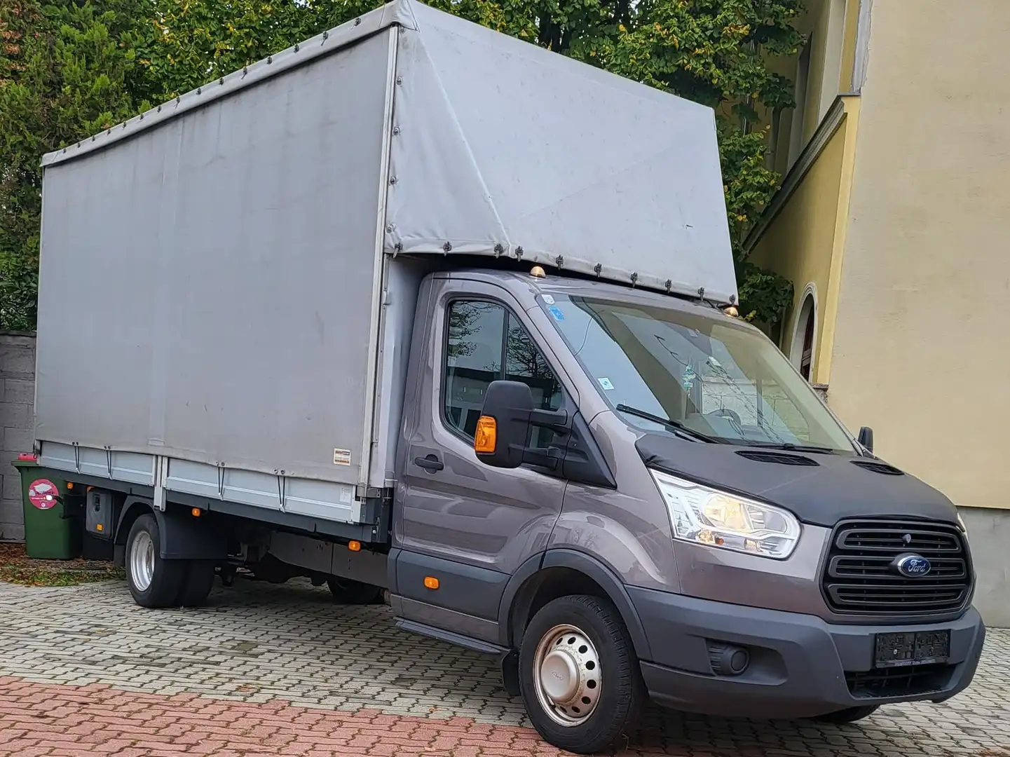 Ford Transit 350 L5 Koffer Aufbau Pritsche Lang 25.000 NETTO Braun - 1