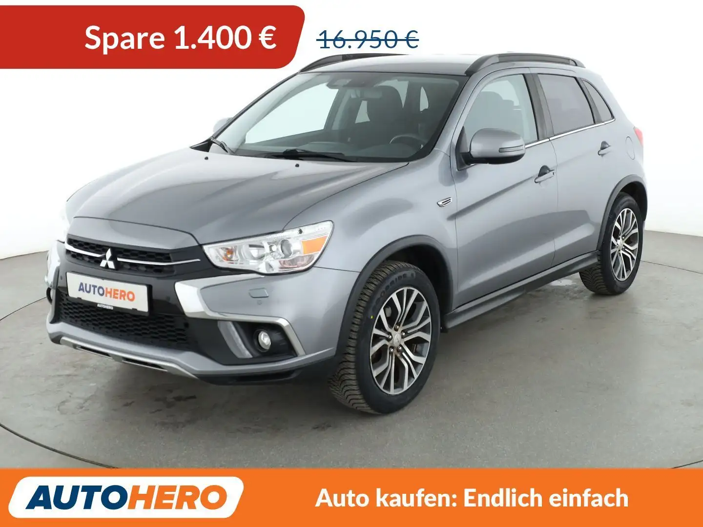 Mitsubishi ASX 2.2 DI-D Edition+ 4WD Aut.*NAVI*TEMPO*CAM*SHZ* Grau - 1