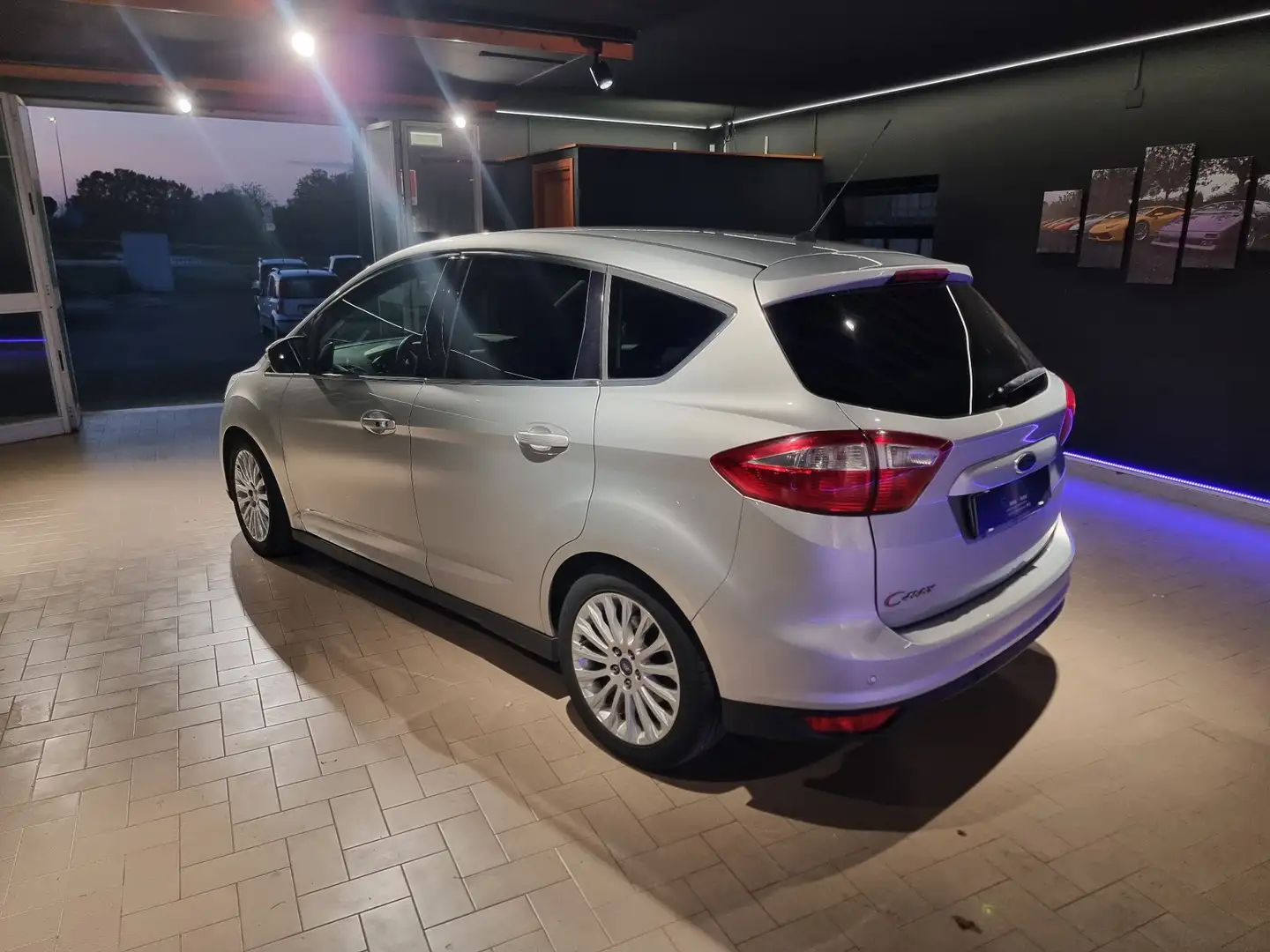 Ford C-Max 1.6 tdci Titanium 115cv dpf Plateado - 2