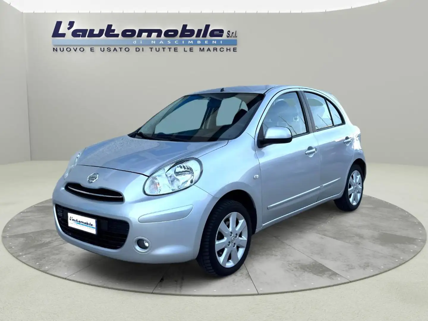 Nissan Micra 1.2 12V 5 porteTekna Argento - 1