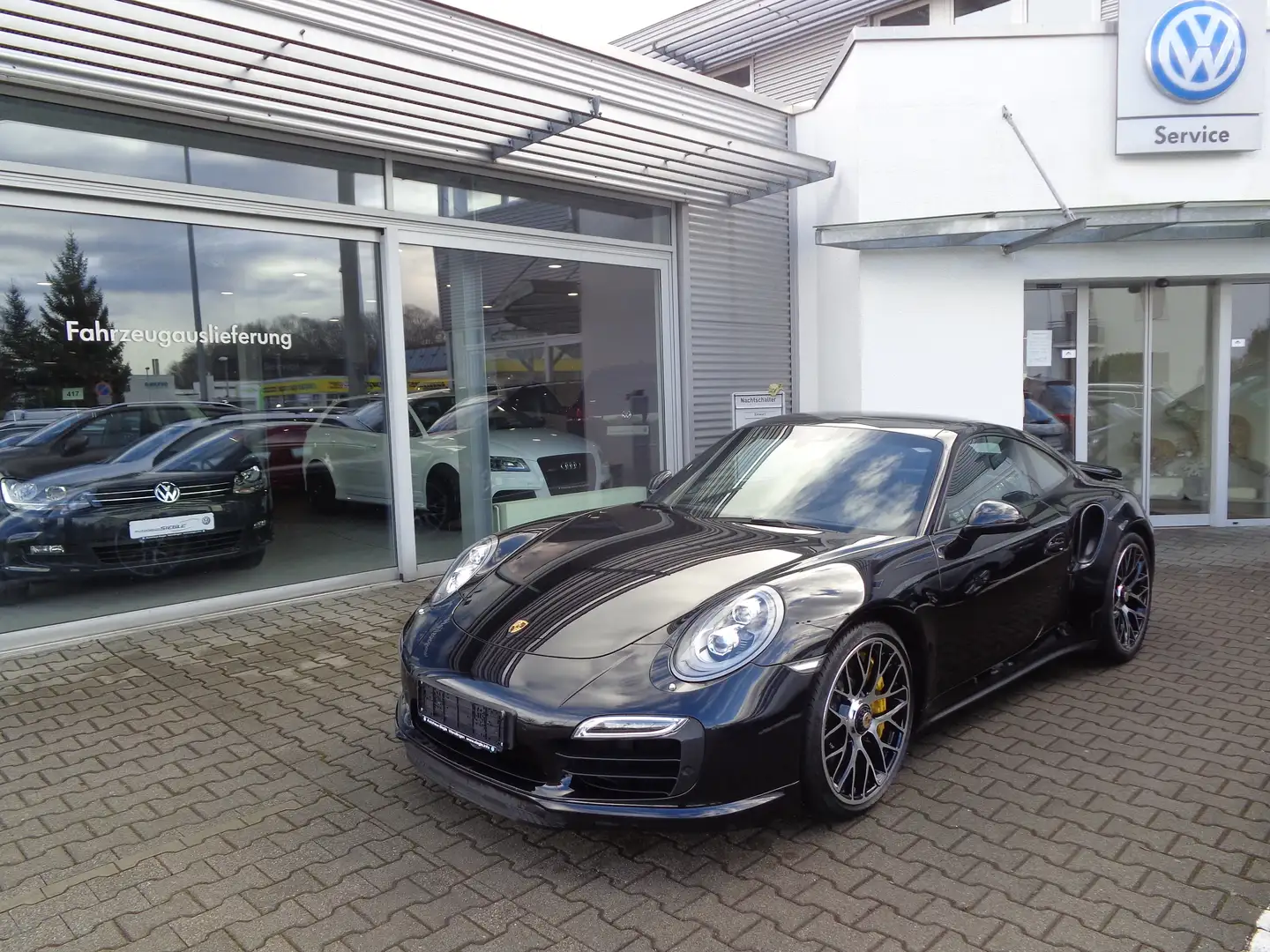 Porsche 991 911 Turbo S*PCCB*PDCC*PTVPlus*PASM Schwarz - 1