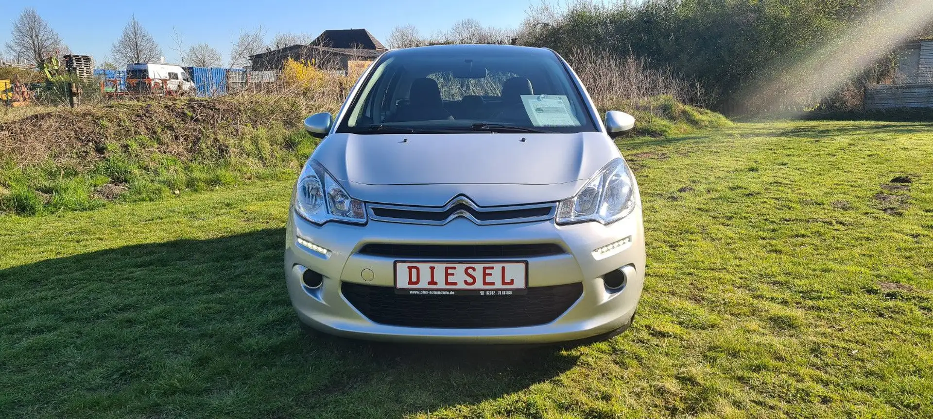 Citroen C3 *Selekti*1.HD*Diesel*Panorama*Klima*Isof*Allwe Argent - 2