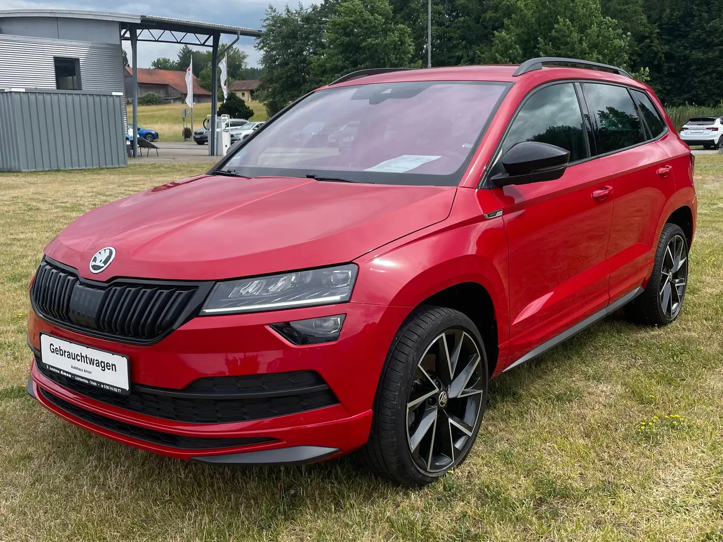 Skoda Karoq 2.0 TDI SCR Sportline Rouge - 2