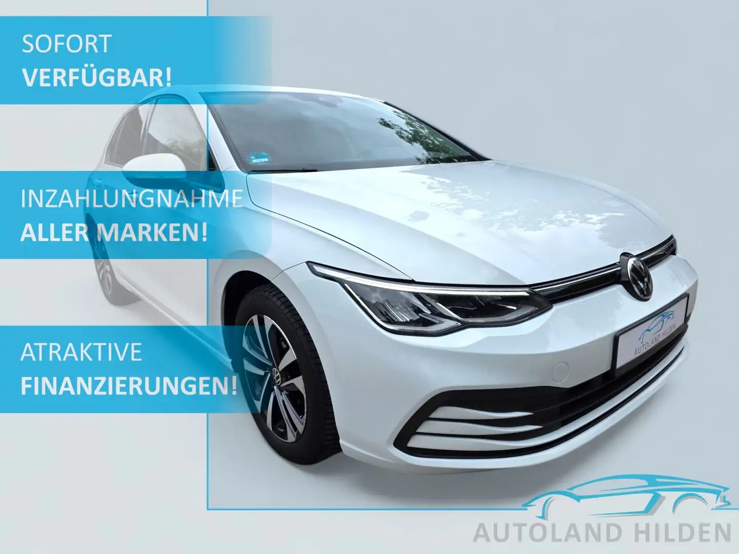 Volkswagen Golf 8 1,5 TSI ACT United/Benziner/LED/ACC Weiß - 1
