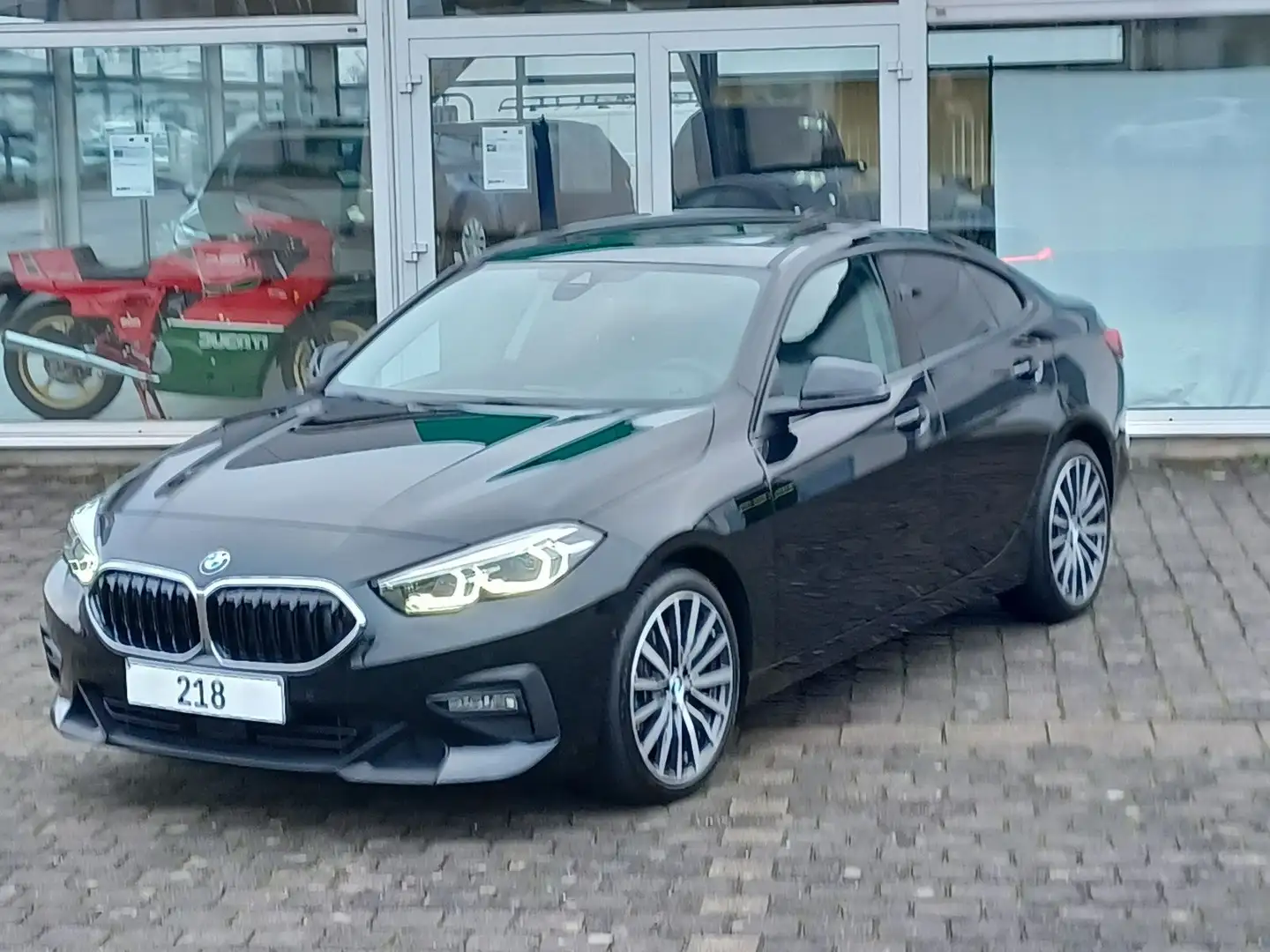 BMW 218i Gran Coupé ACC HUD Pano Leder E-Sitz Kamera Siyah - 1