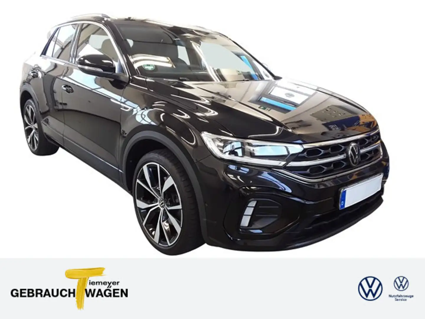 Volkswagen T-Roc 1.0 TSI R-LINE LM19 MATRIX KAMERA Чёрный - 1