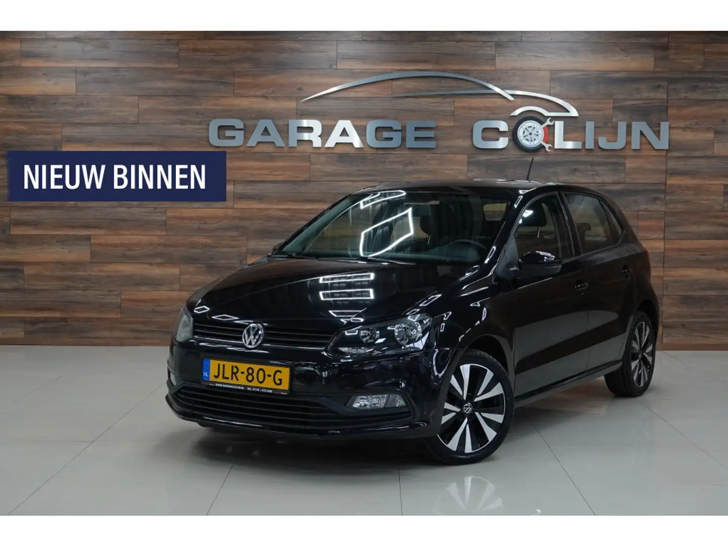 Volkswagen Polo 1.0 | 16" | START-STOP | AIRCO | Negro - 1