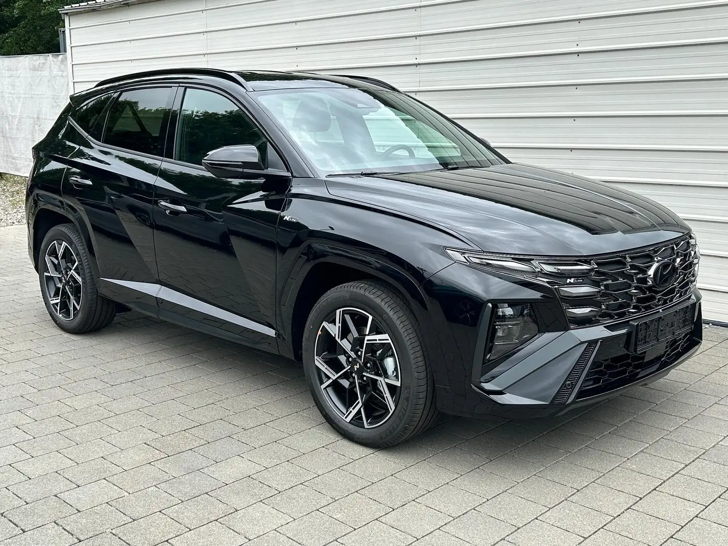 Hyundai TUCSON N-Line N-Line+ 1.6 T-GDI HEV 4WD Android Auto*H... Schwarz - 1