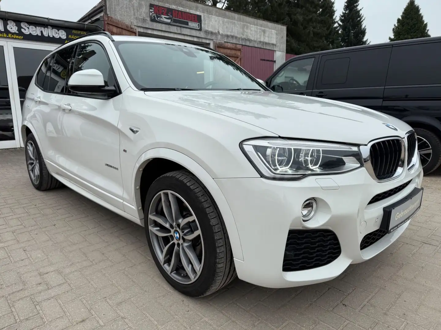 BMW X3 Baureihe X3 xDrive 20 d,Navi,LED,AHK,Leder .. Blanc - 1