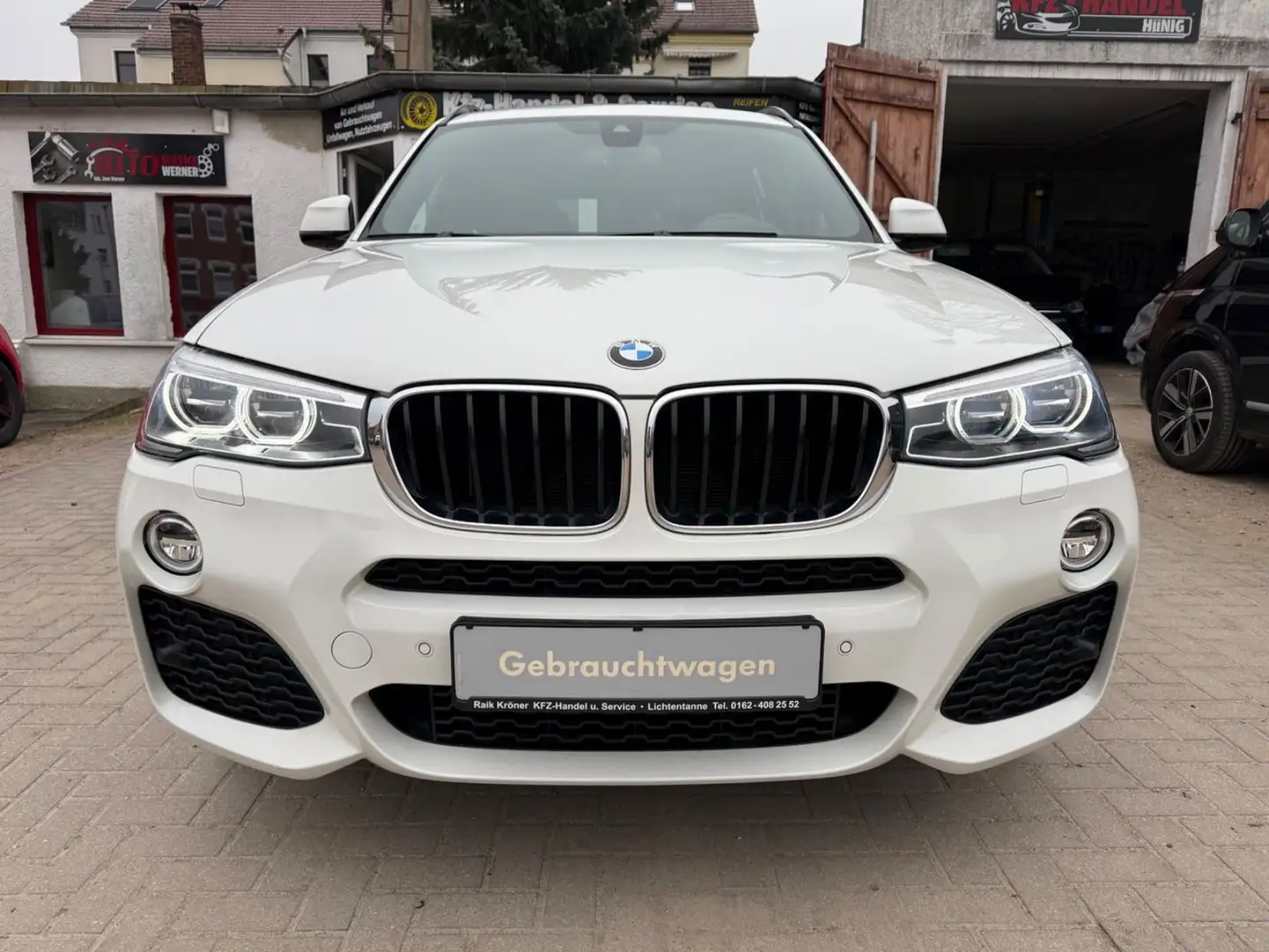 BMW X3 Baureihe X3 xDrive 20 d,Navi,LED,AHK,Leder .. Blanc - 2