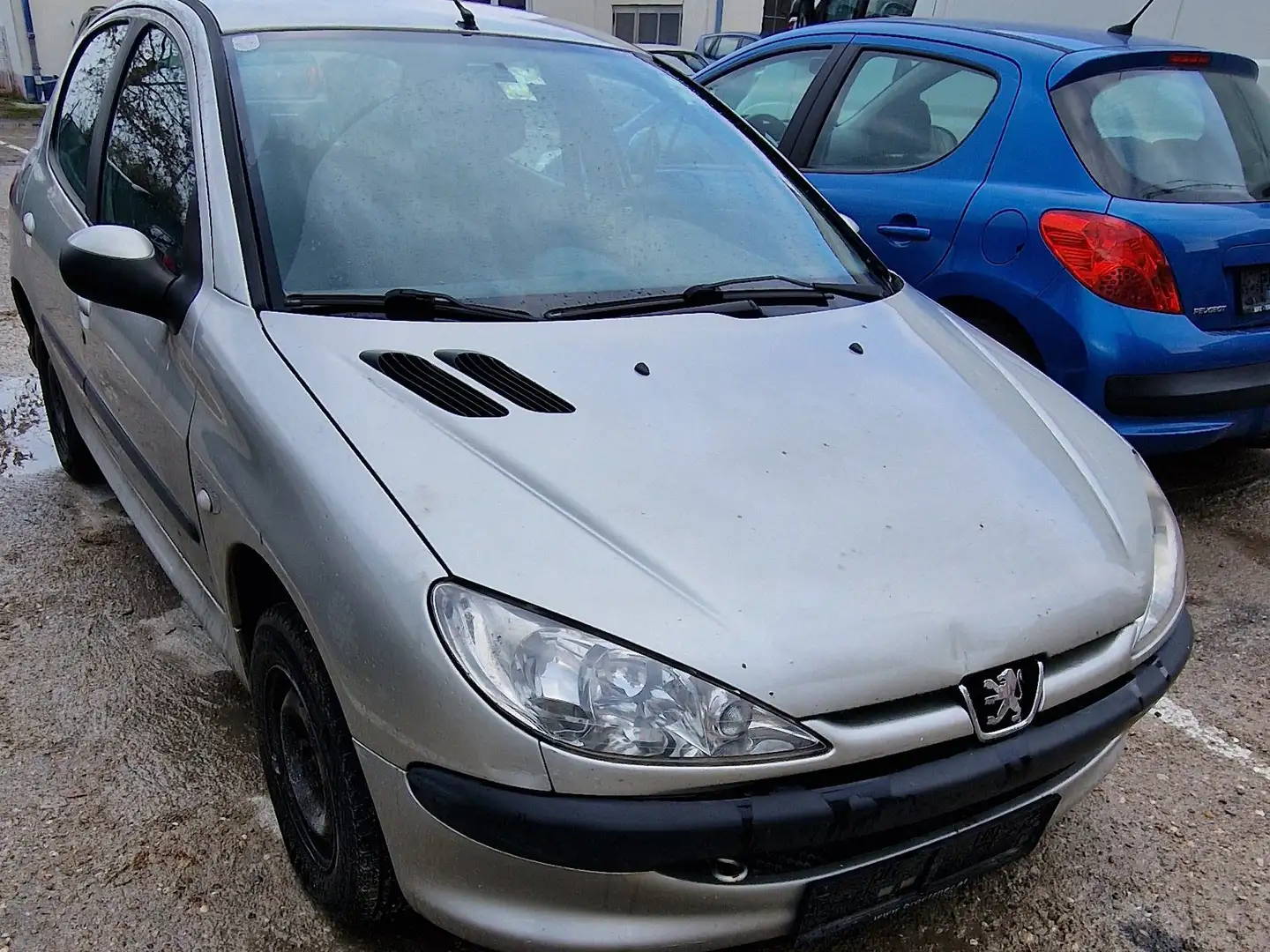 Peugeot 206 Silber - 1