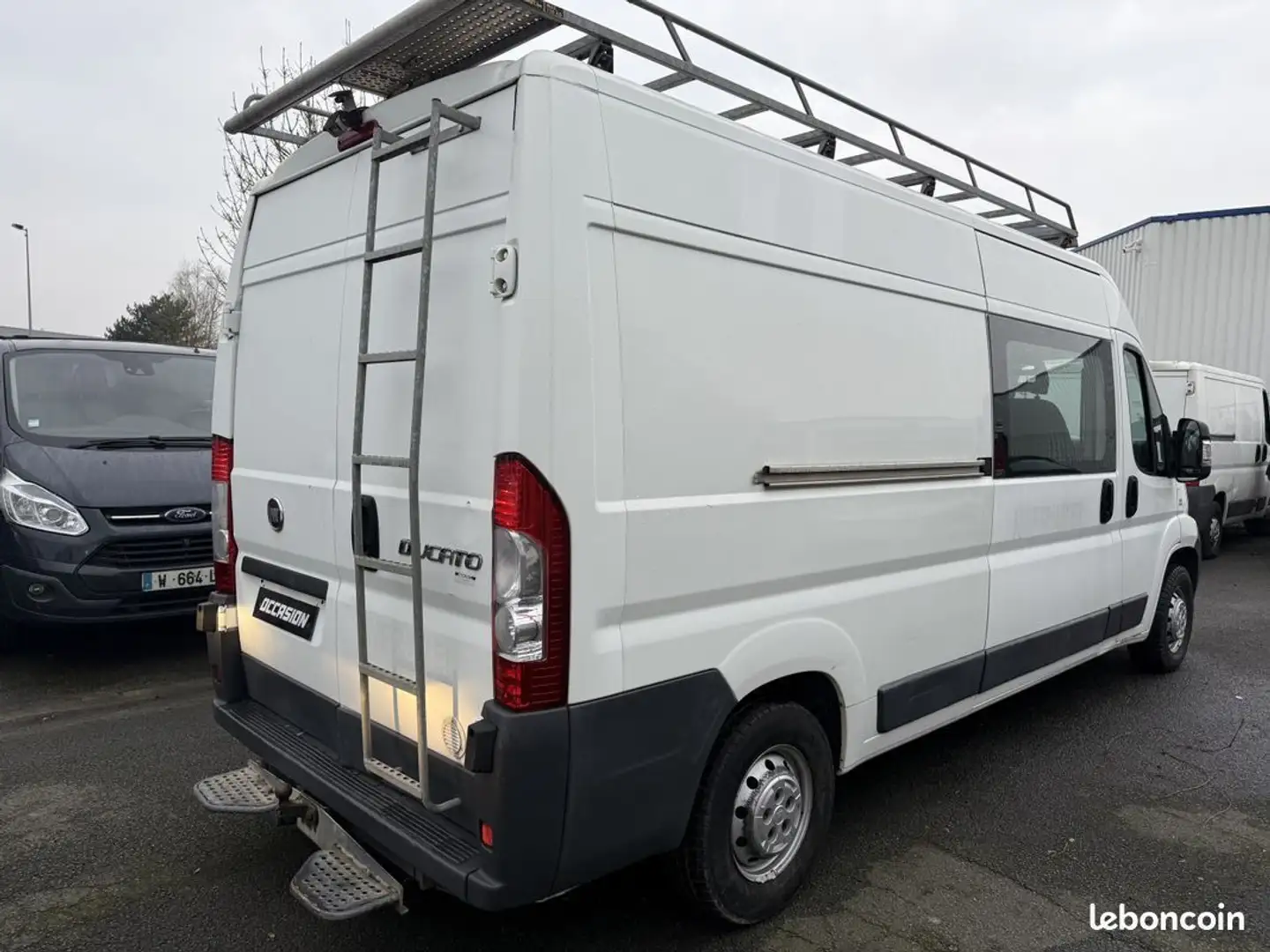 Fiat Ducato 2.0 Mjt 115cv L3H2 Double Cabine 6places de 2014 C Blanc - 2