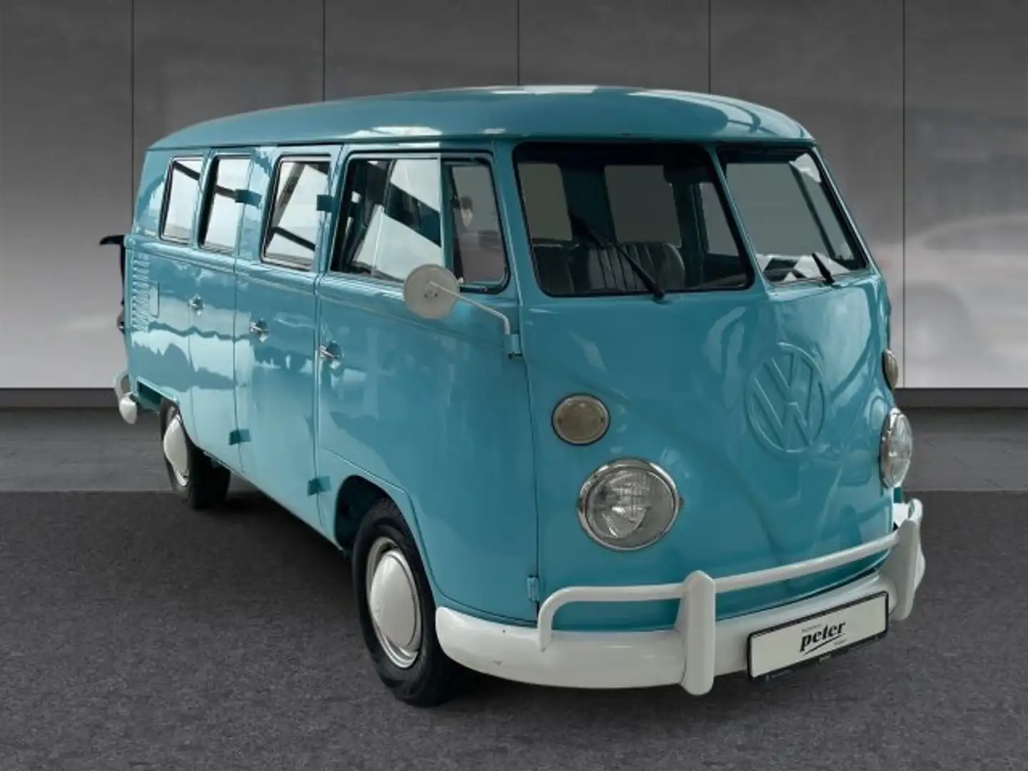 Volkswagen T1 T1 KOMBI *9 SITZER*LEDER*6-TÜRER Blauw - 1
