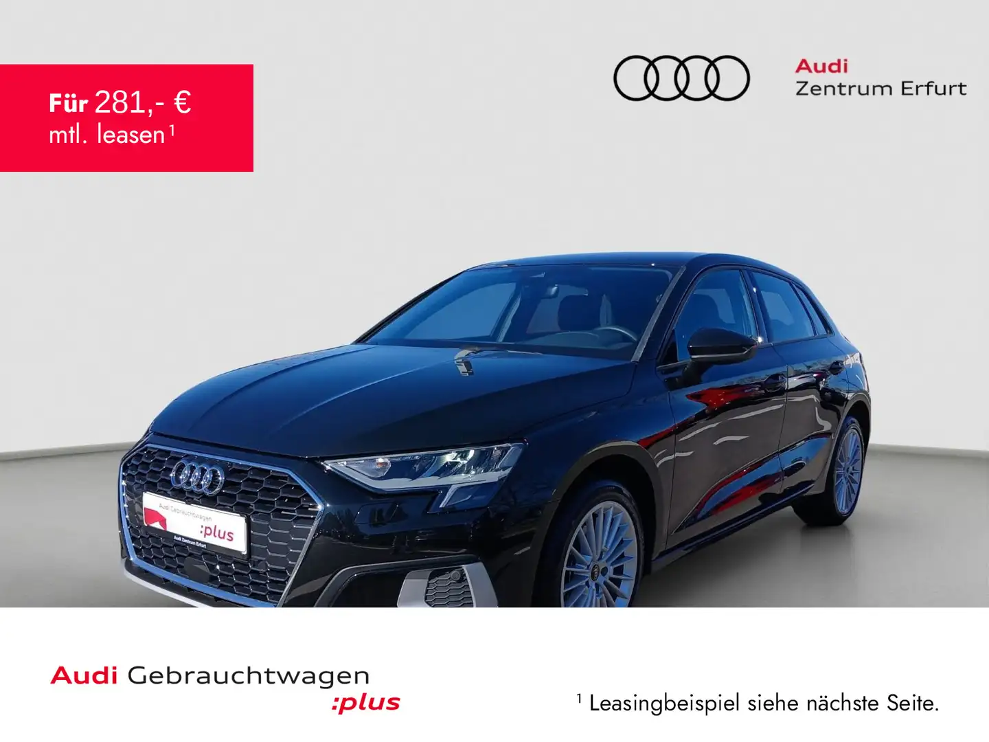 Audi A3 35 TFSI advanced Klima Smartphone I Noir - 1