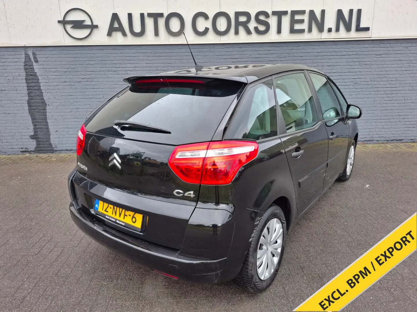 Citroen C4 Picasso 1.6VTi 120PK Ecc Cruise Control Bluetooth Tendance Zwart - 2