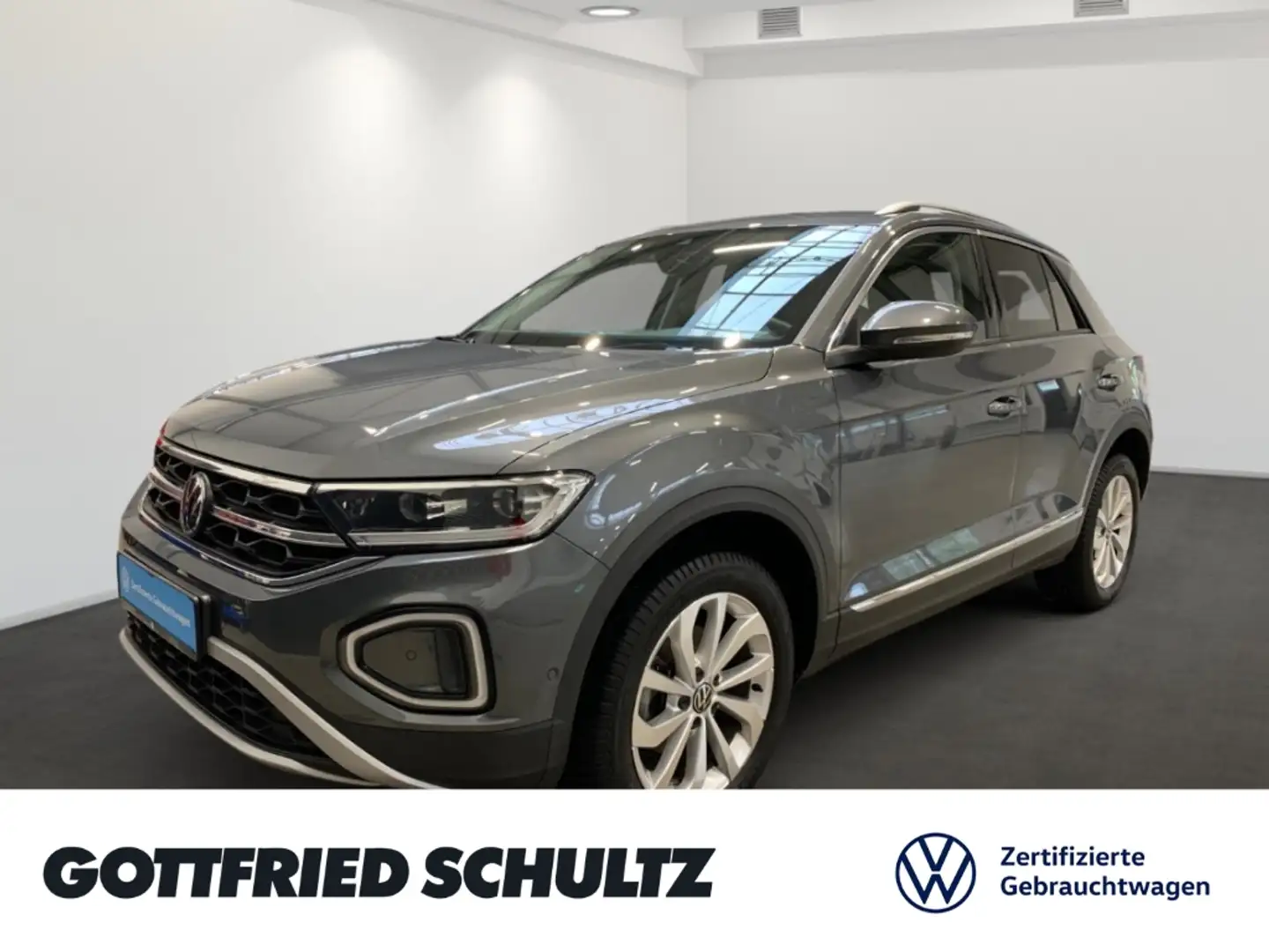 Volkswagen T-Roc STYLE TSI DSG SITZHEIZUNG NAVI PARKLENKASSISTENT Grau - 1
