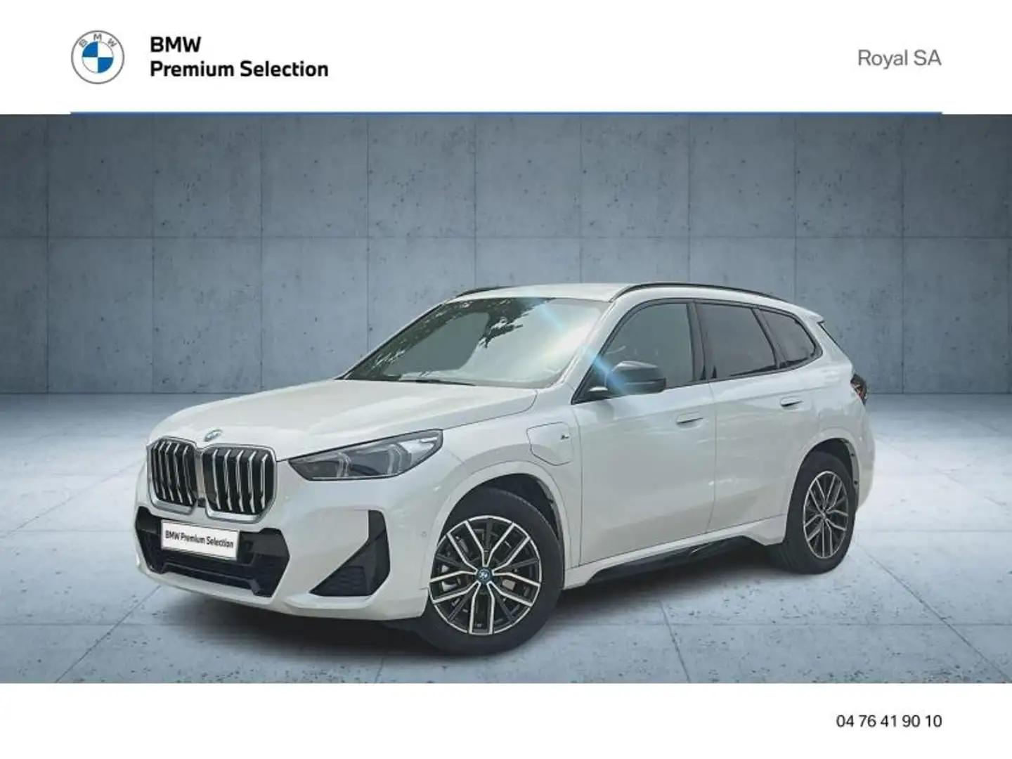 BMW X1 xDrive25e 245ch M Sport Blanc - 1