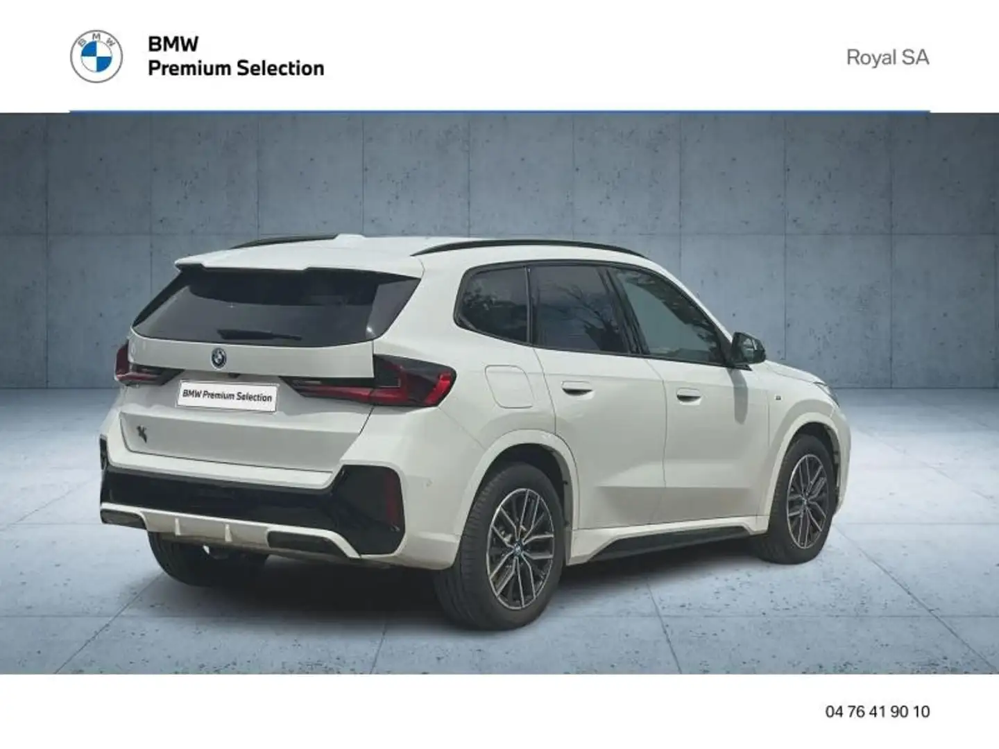 BMW X1 xDrive25e 245ch M Sport Blanc - 2