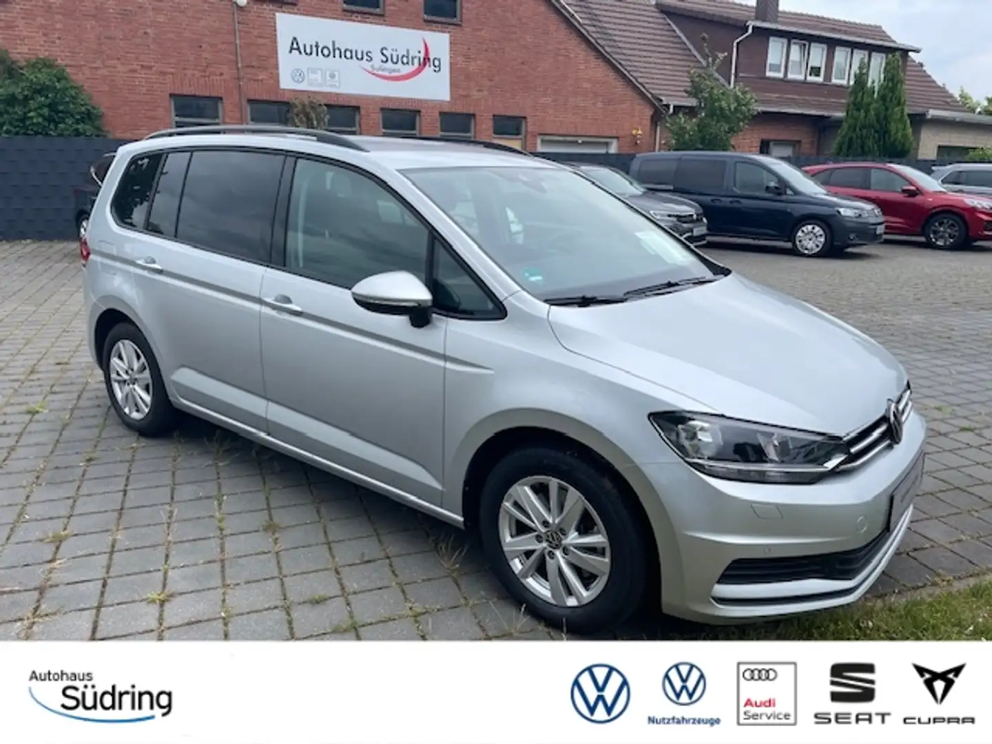 Volkswagen Touran Comfortline 2,0 l TDI AHK Navi PDCv+h Silber - 1