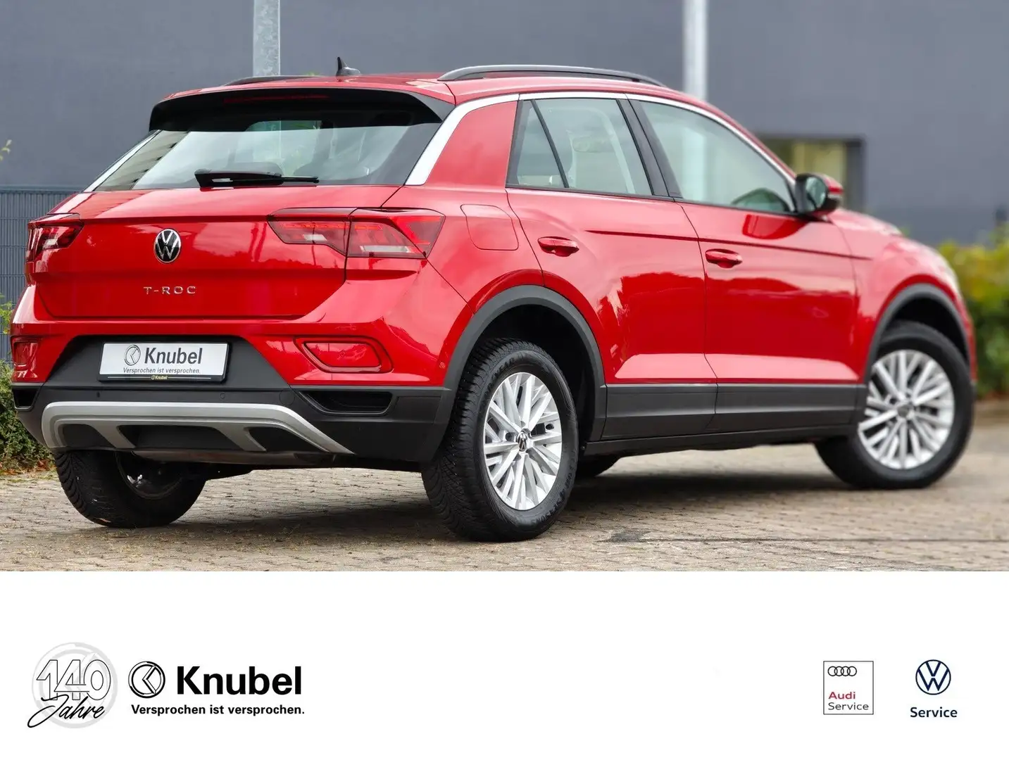 Volkswagen T-Roc Life 1.0 TSI LED*Nav*SHZ*AppCon*ParkAss. Rot - 2