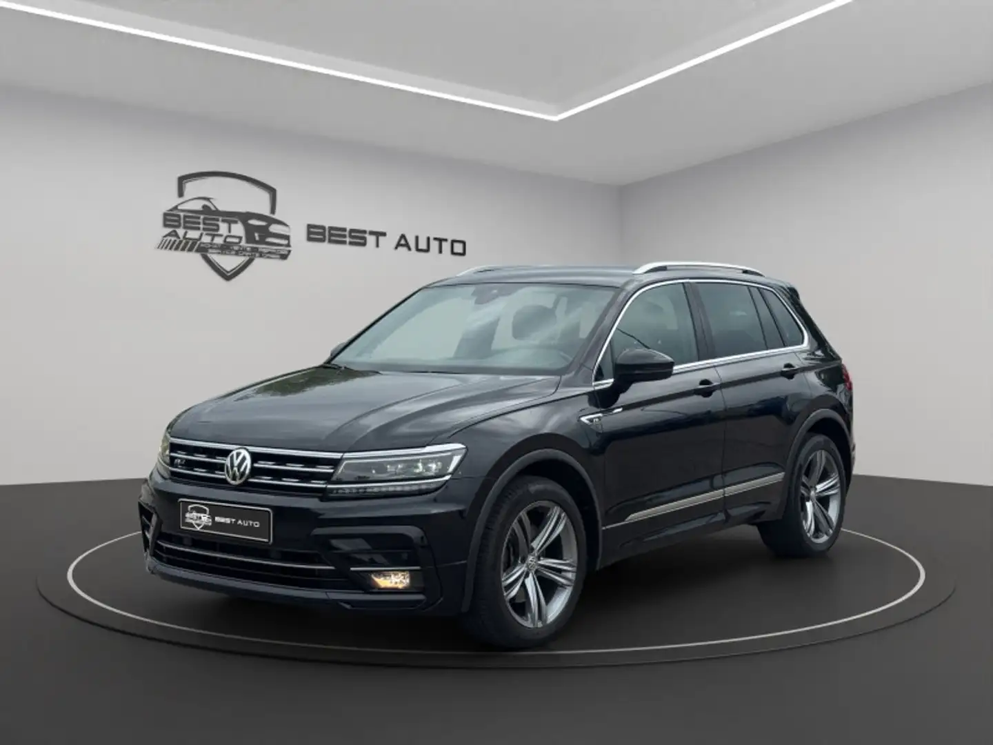 Volkswagen Tiguan 2.0 TSI 190CH BLACK R-LINE 4MOTION DSG7 EURO6D-T Zwart - 1