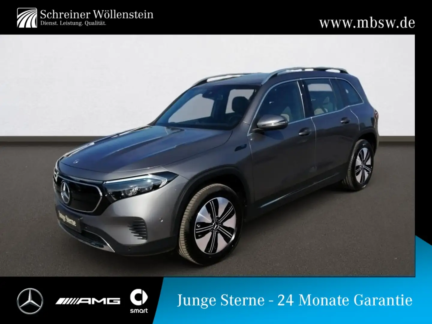 Mercedes-Benz EQB 350 4M *RKam*PDC*LED*MBUX*Navi*Ambi*DAB*SHZ* Gris - 1