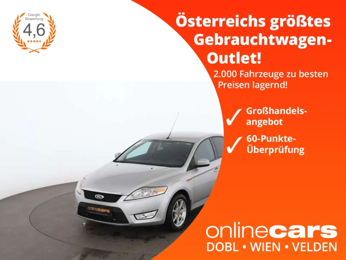 Ford Mondeo 2.0 TDCi Trend PDC RADIO KLIMA-ANLAGE Silber - 1