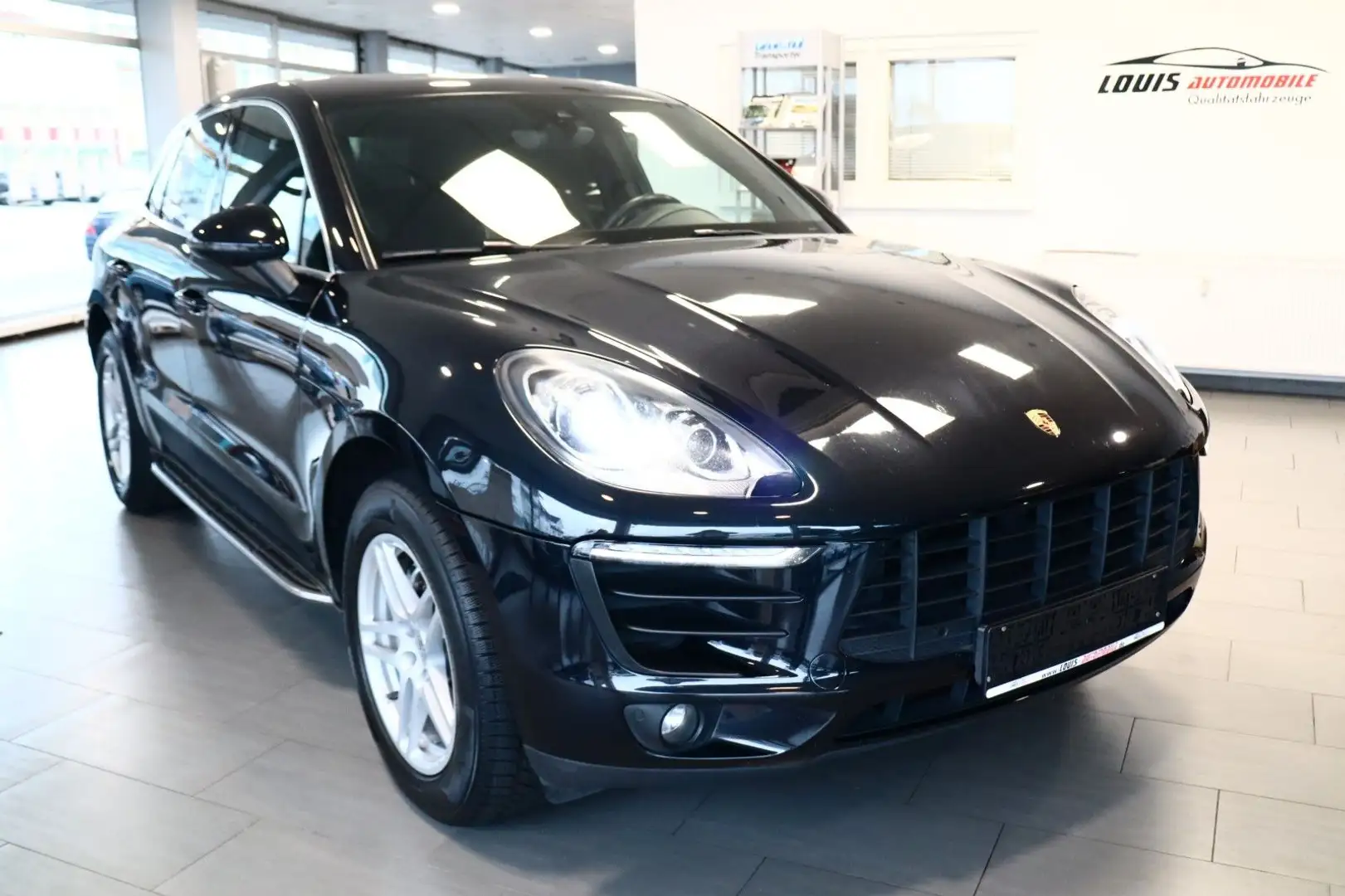 Porsche Macan S Diesel BI-XENON/LUFTFEDERUNG/PANO/PDC Noir - 2