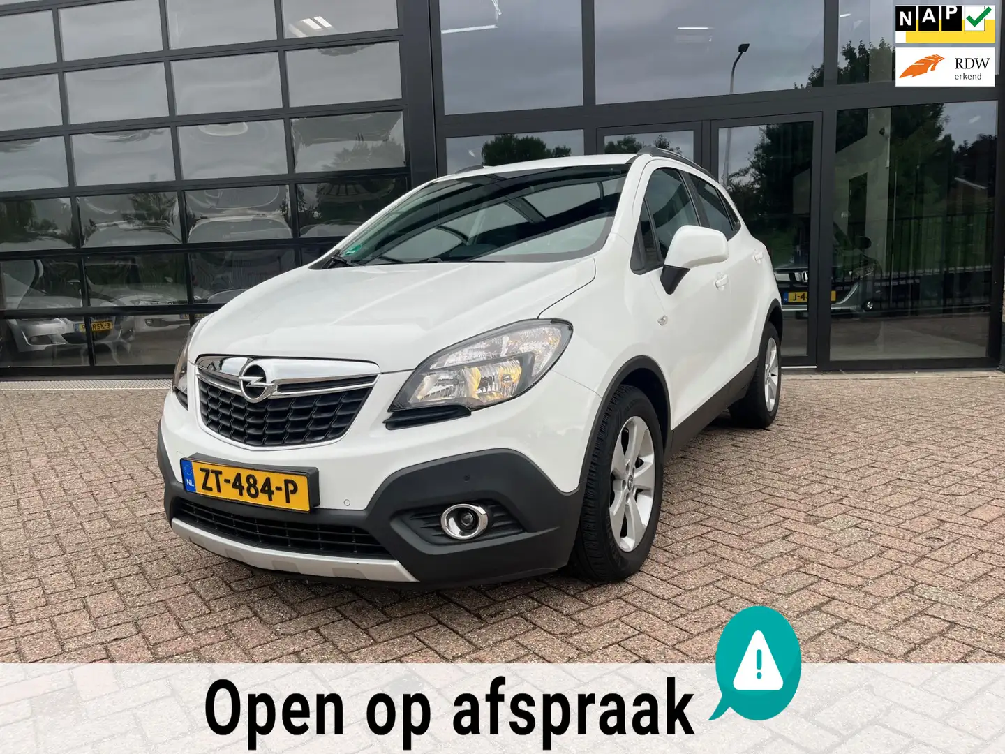 Opel Mokka 1.4 T Innovation, Automaat, Navi,Trekhaak Wit - 1