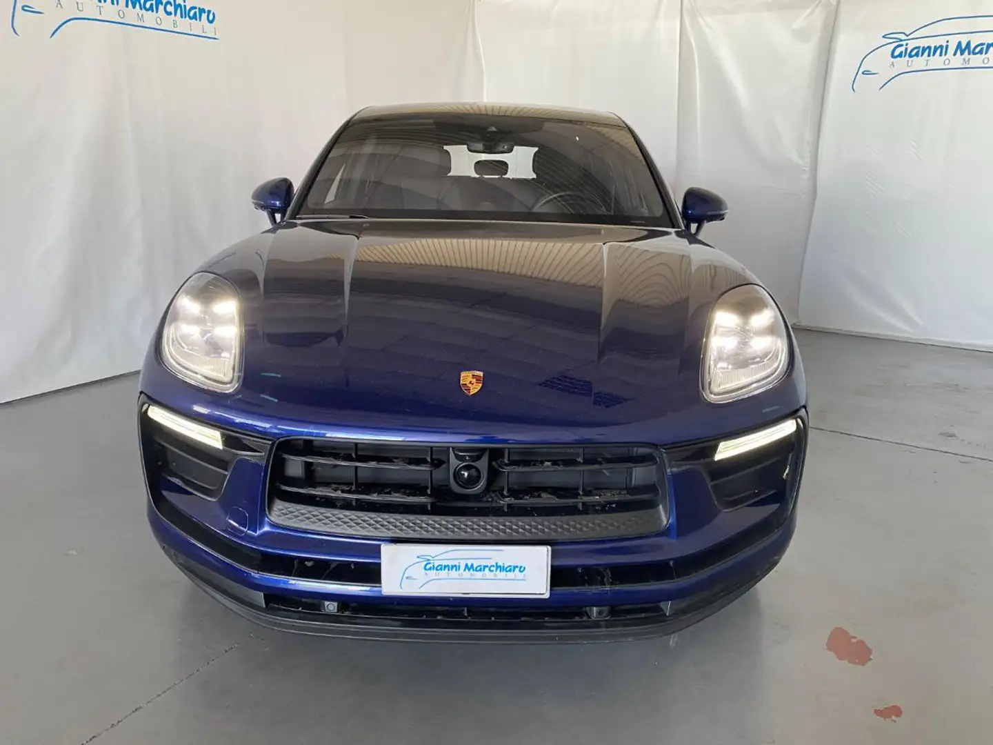 Porsche Macan 2.0 PASM-SPORT CHRONO-TELECAMERA 360°-PELLE TOTAL Azul - 2