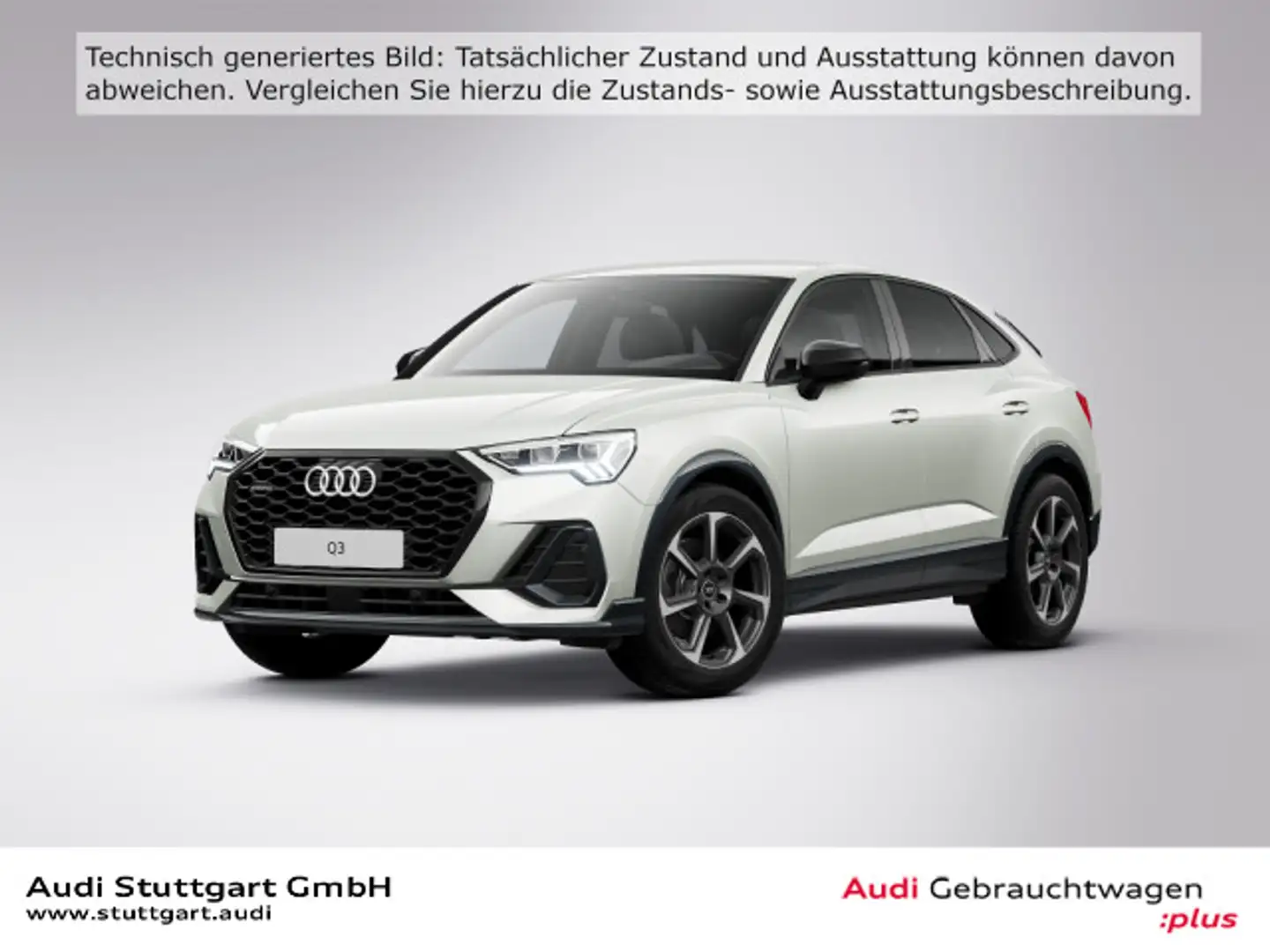 Audi Q3 45 TFSI quattro S tronic Silber - 1