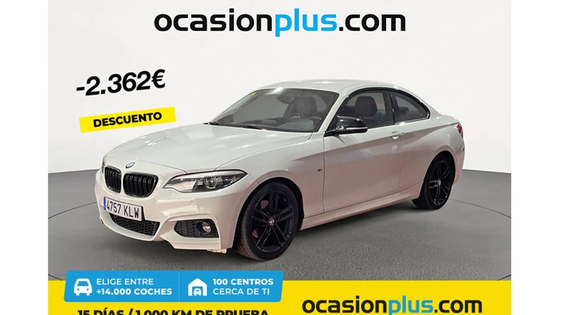BMW 220 220iA Coupé Wit - 1