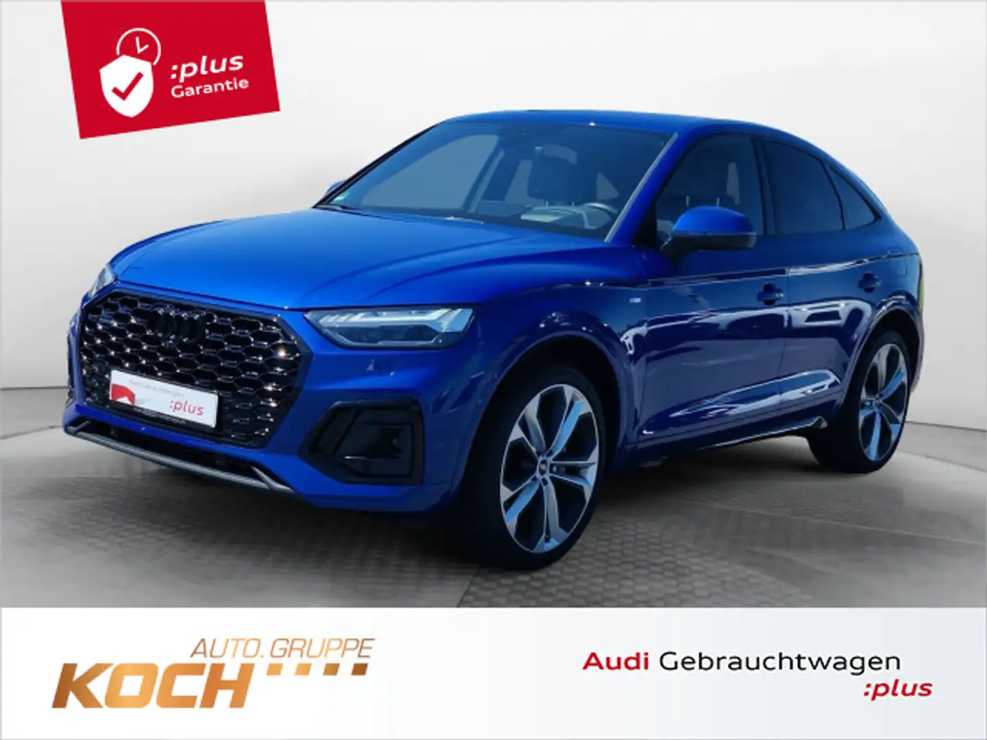 Audi Q5 50 TFSI e q. S-Tronic S-Line 2x, Ma Blau - 1
