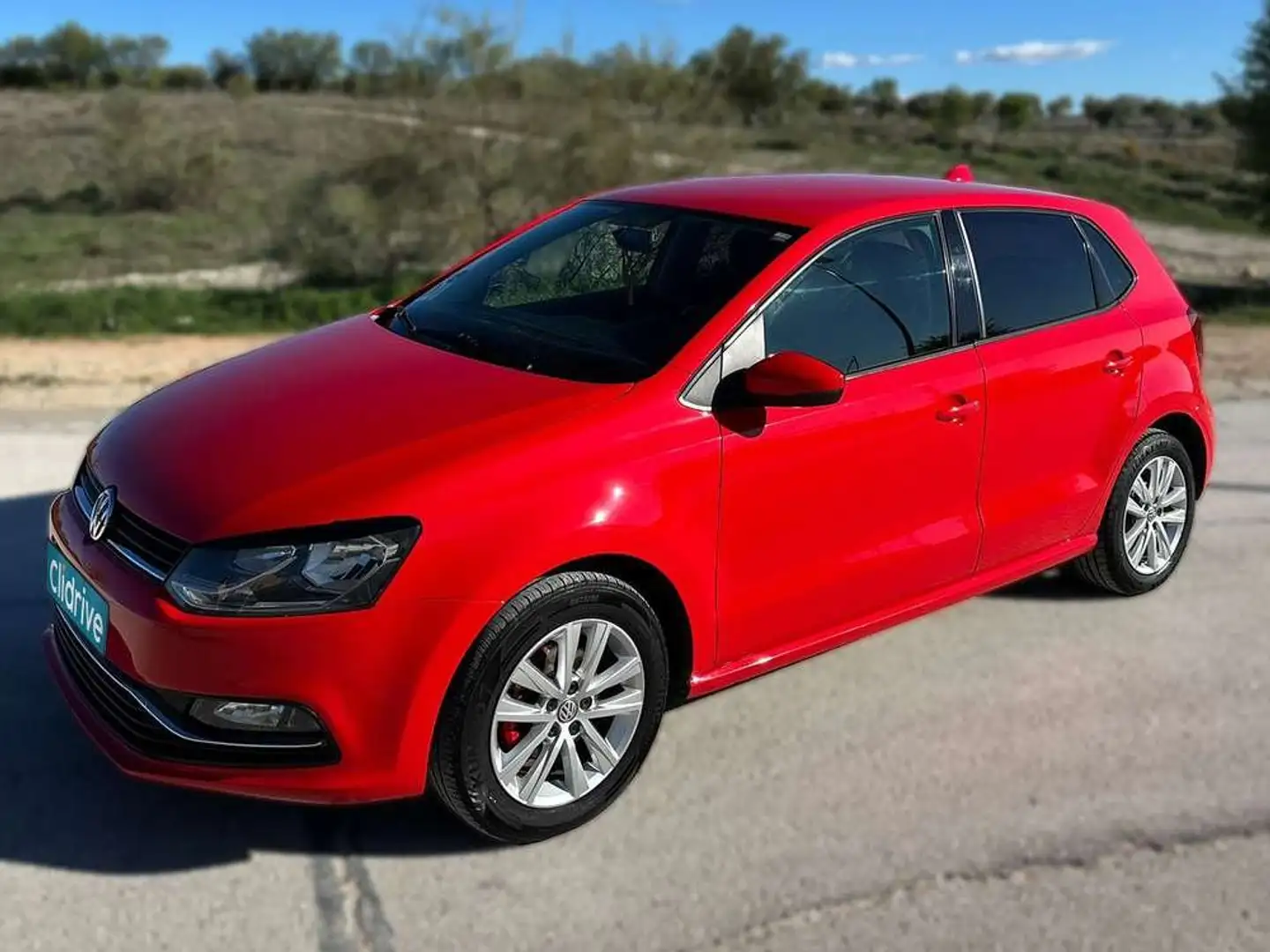 Volkswagen Polo 1.4 TDI BMT Advance 55kW Rojo - 1