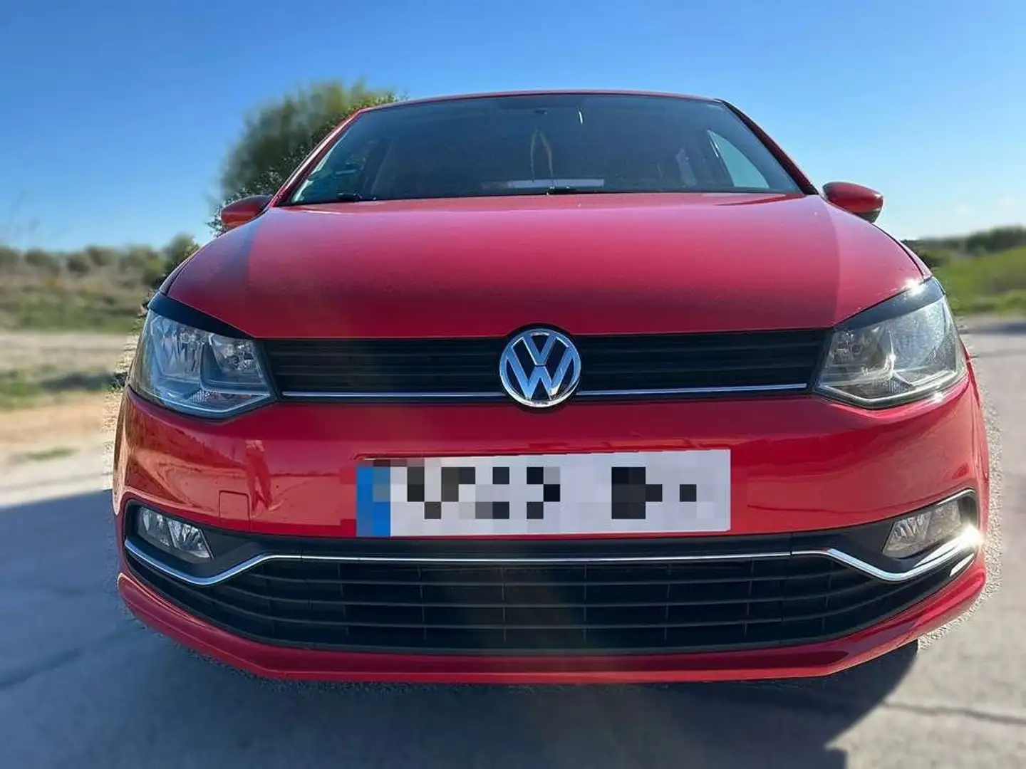 Volkswagen Polo 1.4 TDI BMT Advance 55kW Rojo - 2