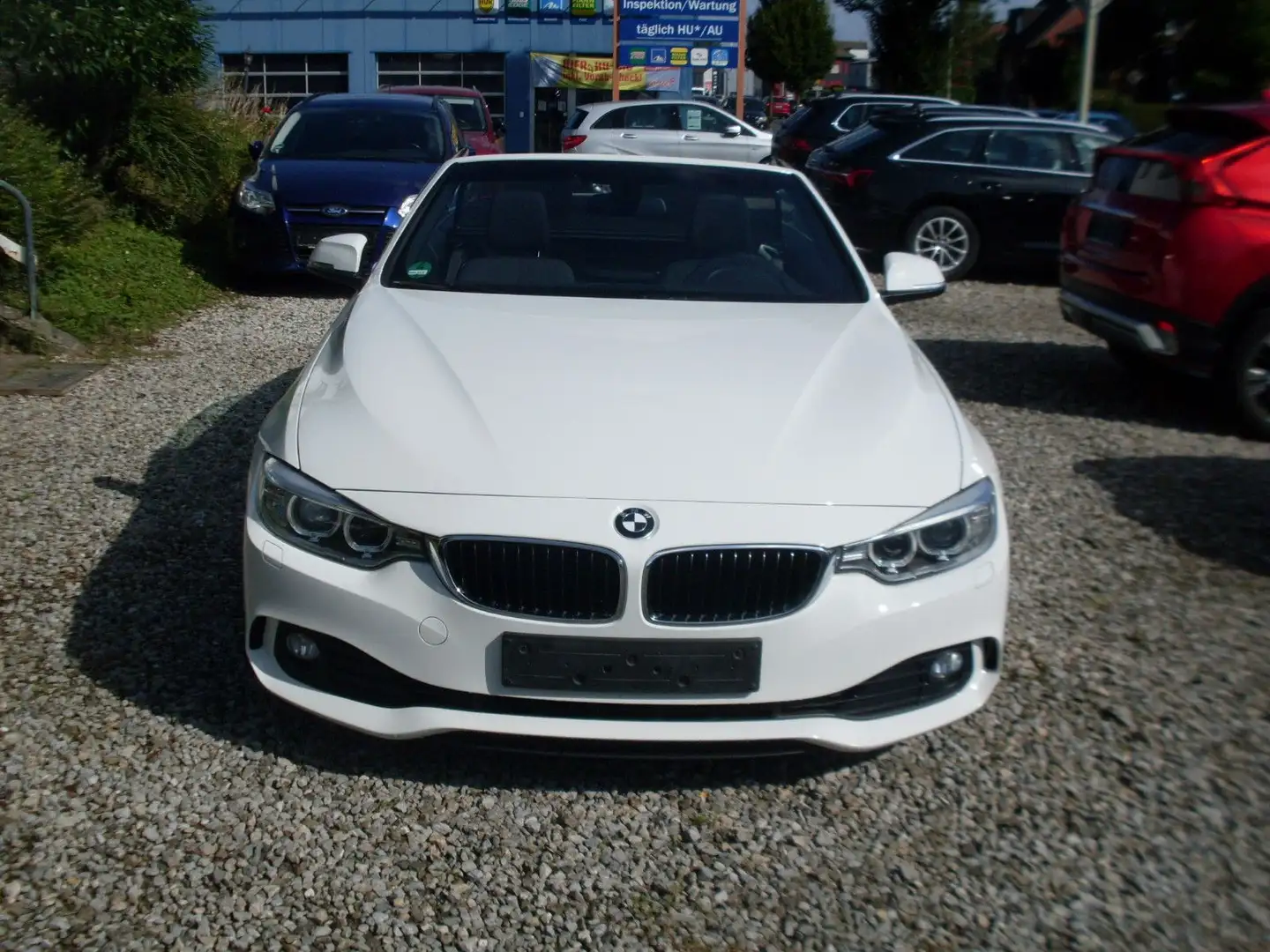BMW 420 Baureihe 4 Cabrio 420 i Weiß - 1