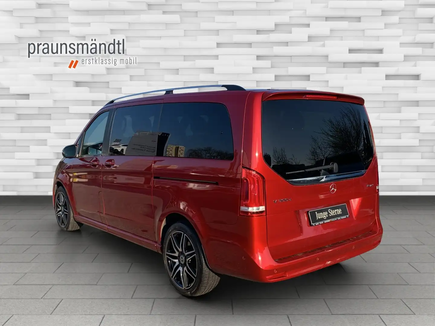 Mercedes-Benz V 300 d Edition lang 4Matic Standheizung Rot - 2