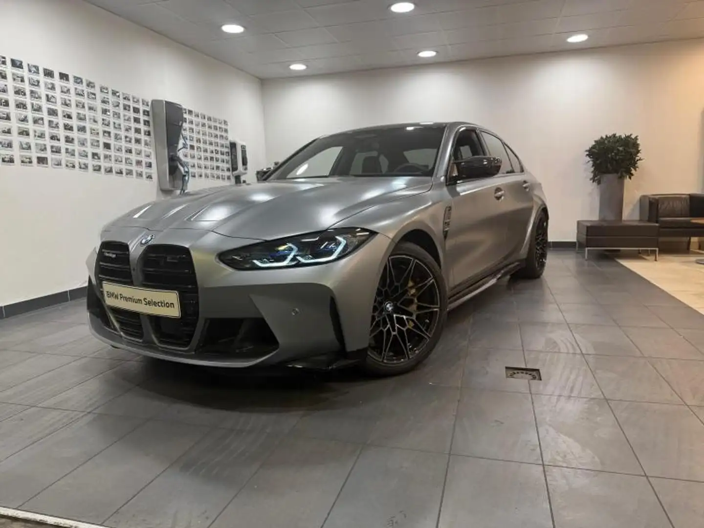 BMW M3 3.0 510ch Competition M xDrive Gris - 1