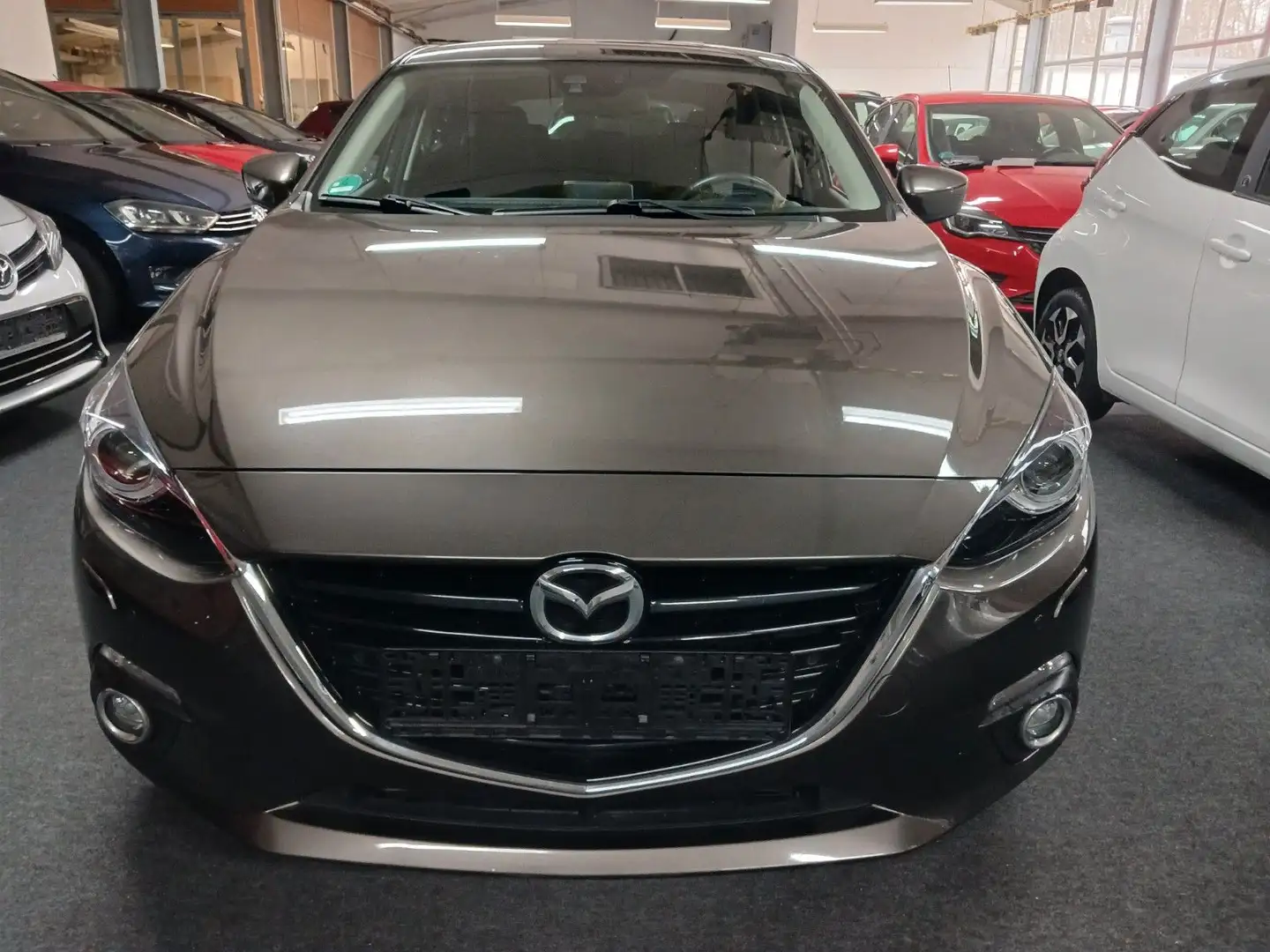 Mazda 3 Lim. Sports-Line AUTOM HEADUP NAVI GARANTIE Grau - 2