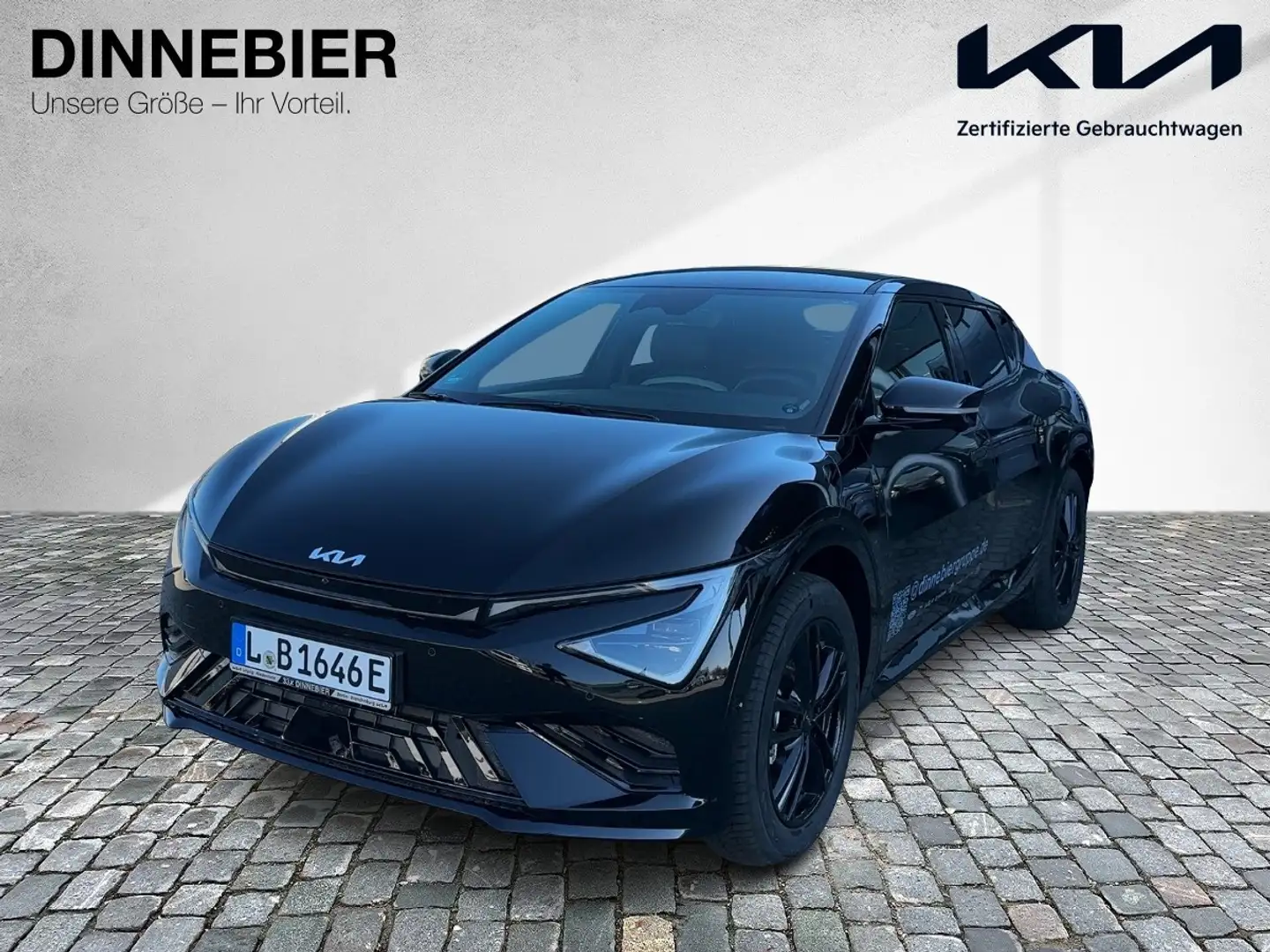 Kia EV6 GT-Line AWD+LED+360°Kamera+Headup+SHZ Zwart - 2